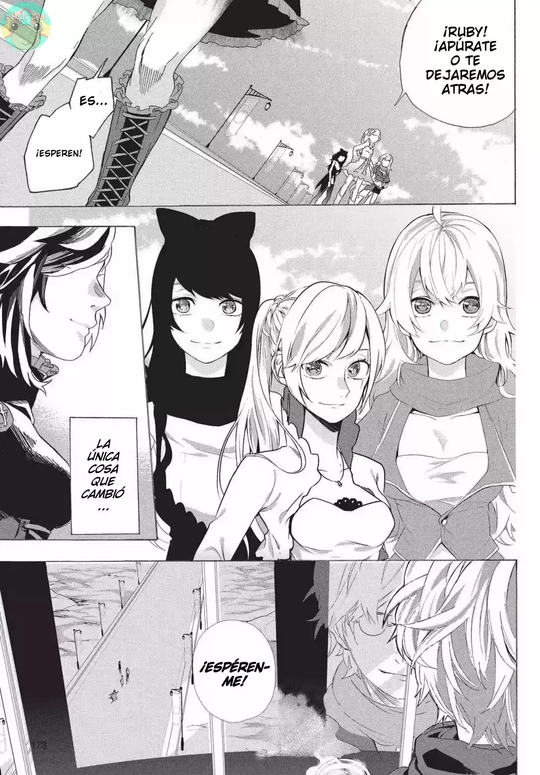 RWBY Antología oficial del manga: Red Like Roses - Capítulo 19 - Página 8 - LectorTMOo