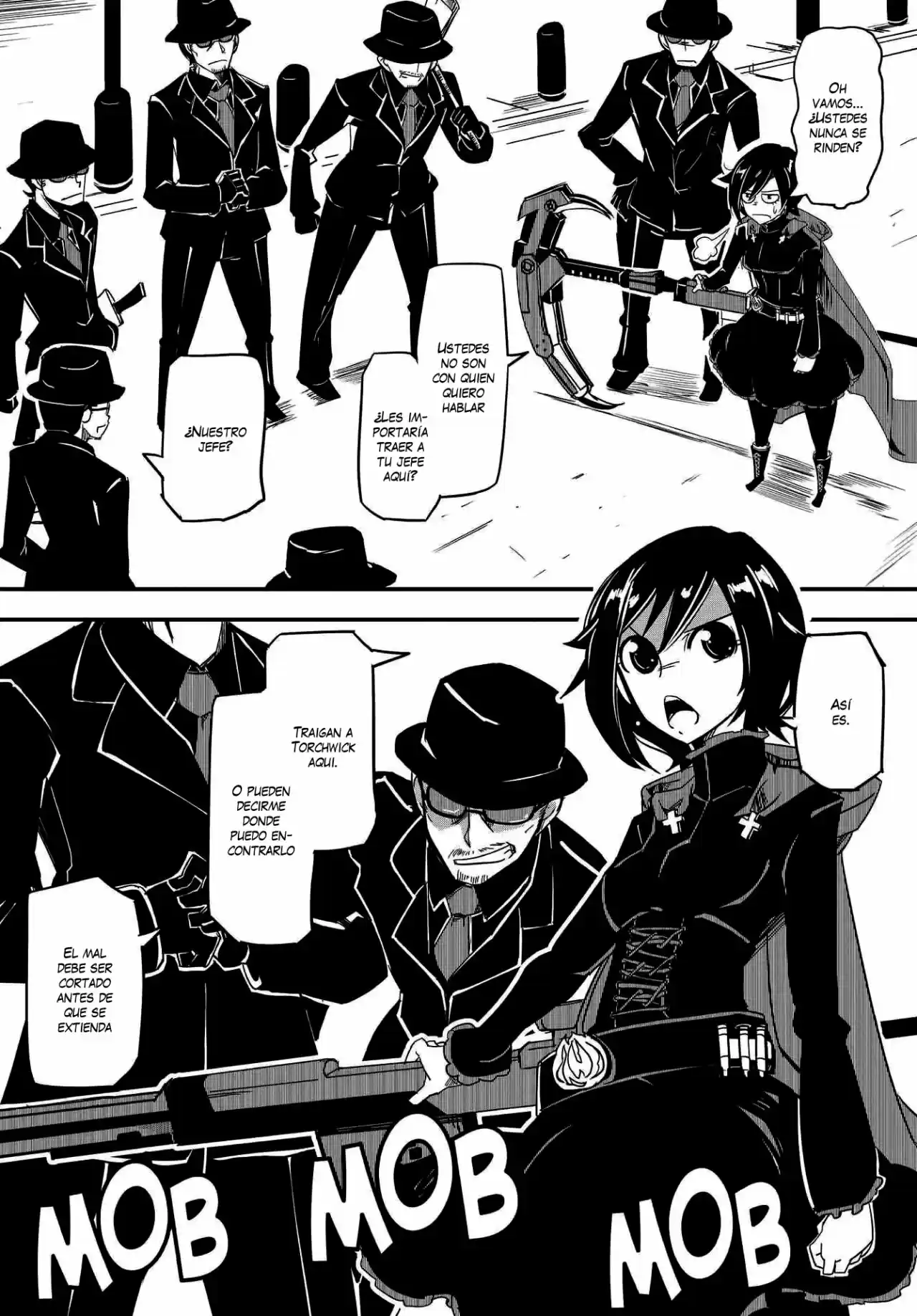 RWBY Antología oficial del manga: Red Like Roses - Capítulo 4 - Página 4 - LectorTMOo