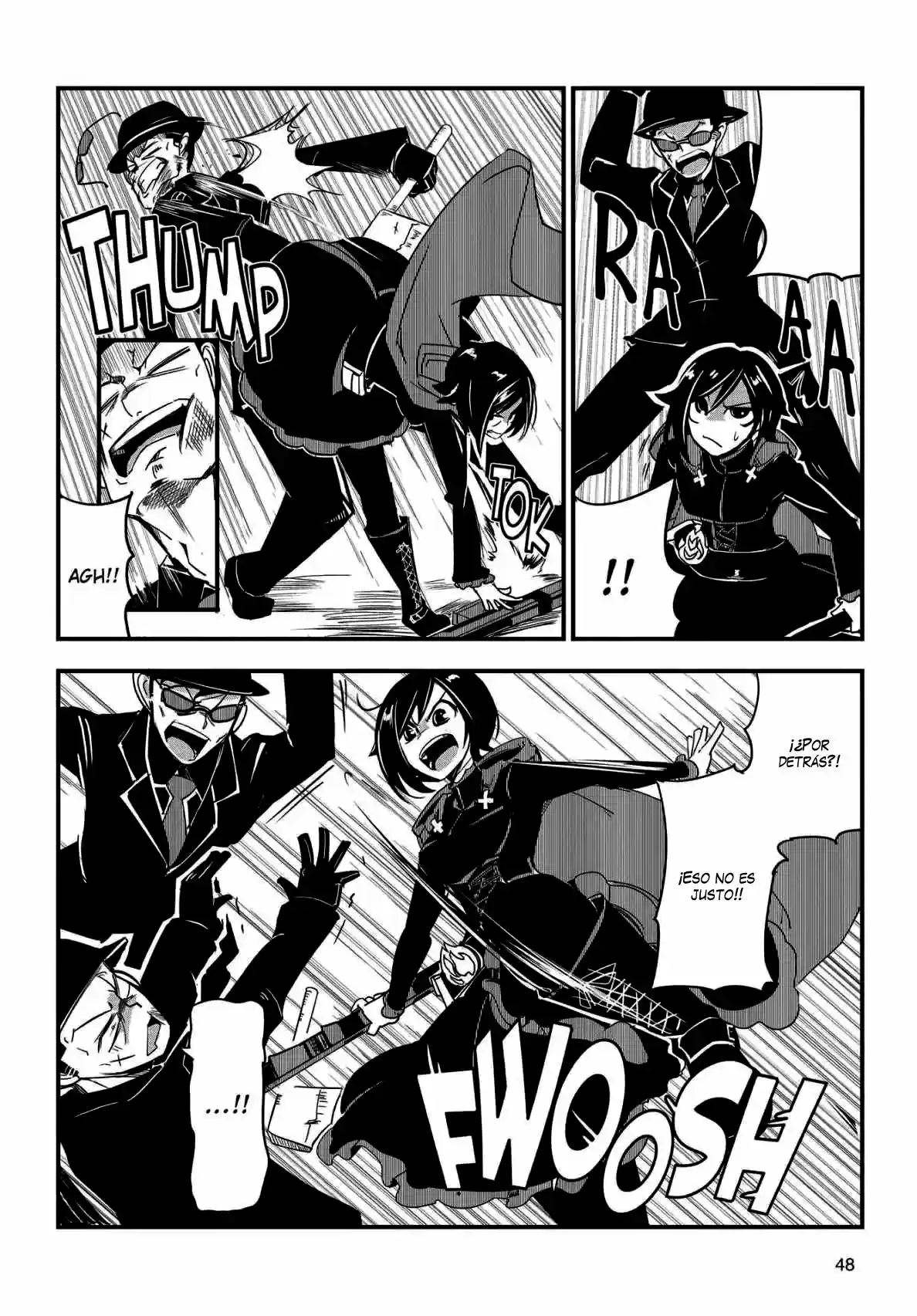 RWBY Antología oficial del manga: Red Like Roses - Capítulo 4 - Página 7 - LectorTMOo
