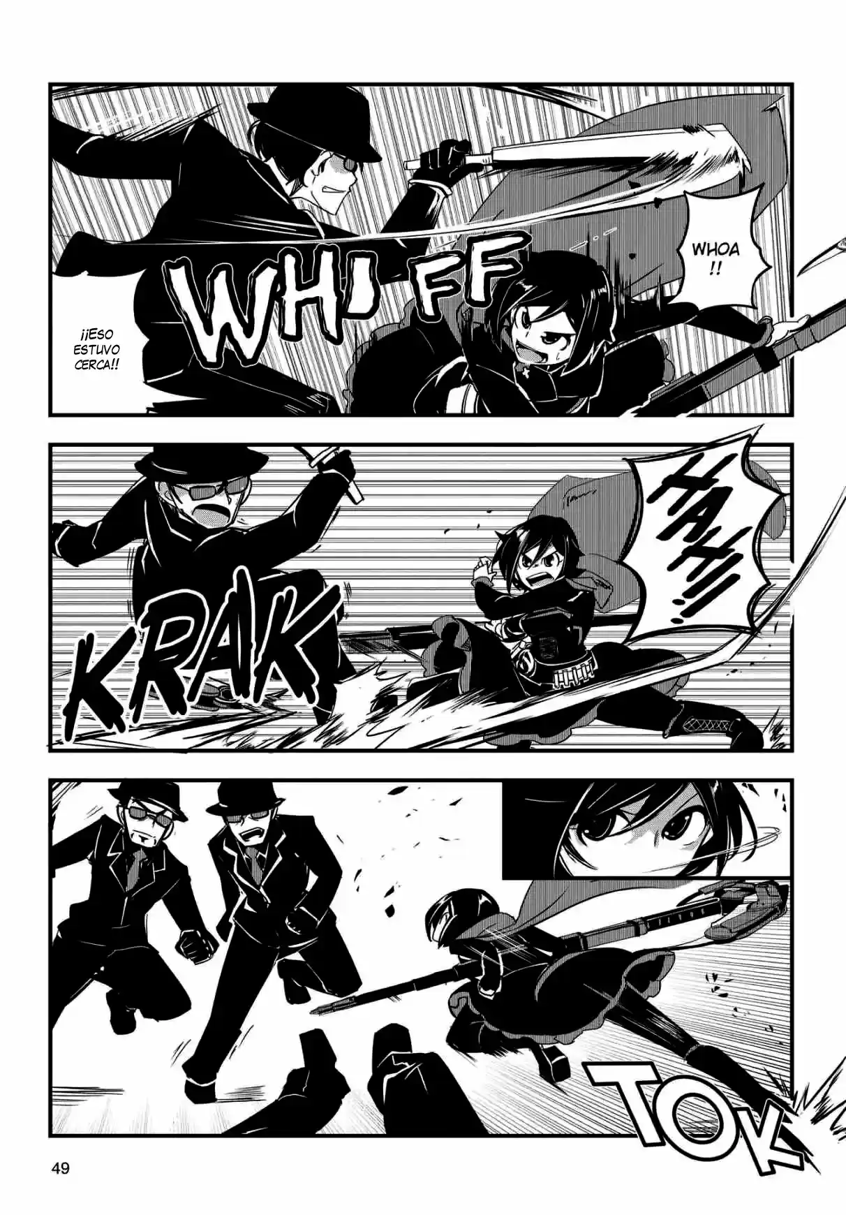 RWBY Antología oficial del manga: Red Like Roses - Capítulo 4 - Página 8 - LectorTMOo