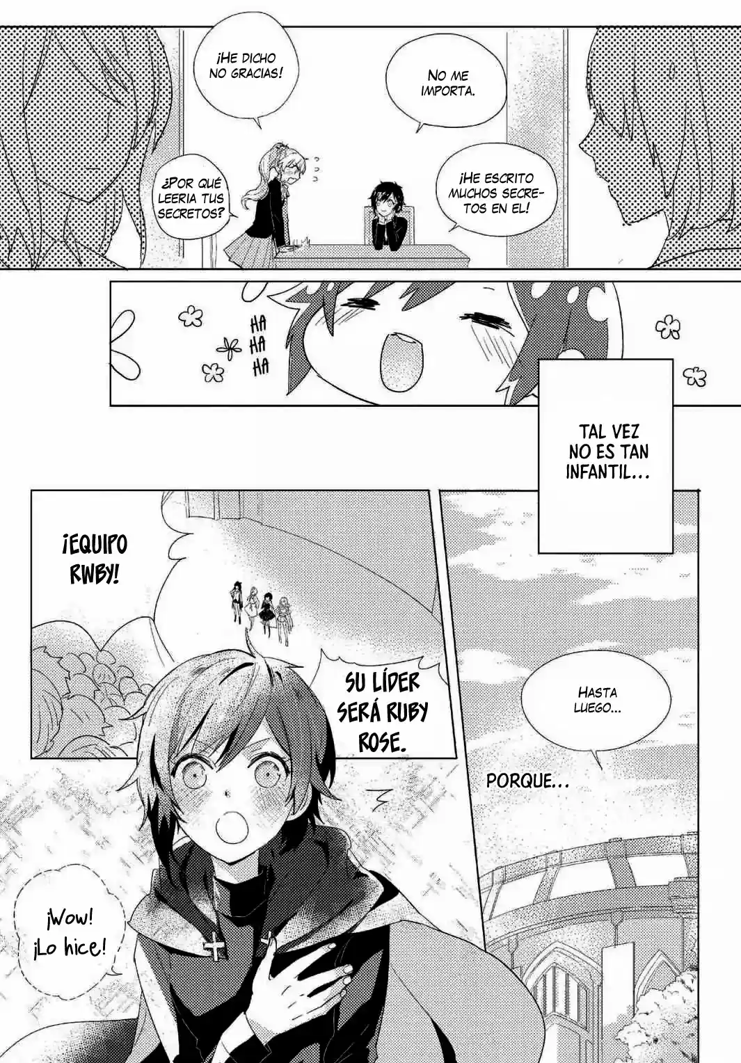 RWBY Antología oficial del manga: Red Like Roses - Capítulo 5 - Página 4 - LectorTMOo