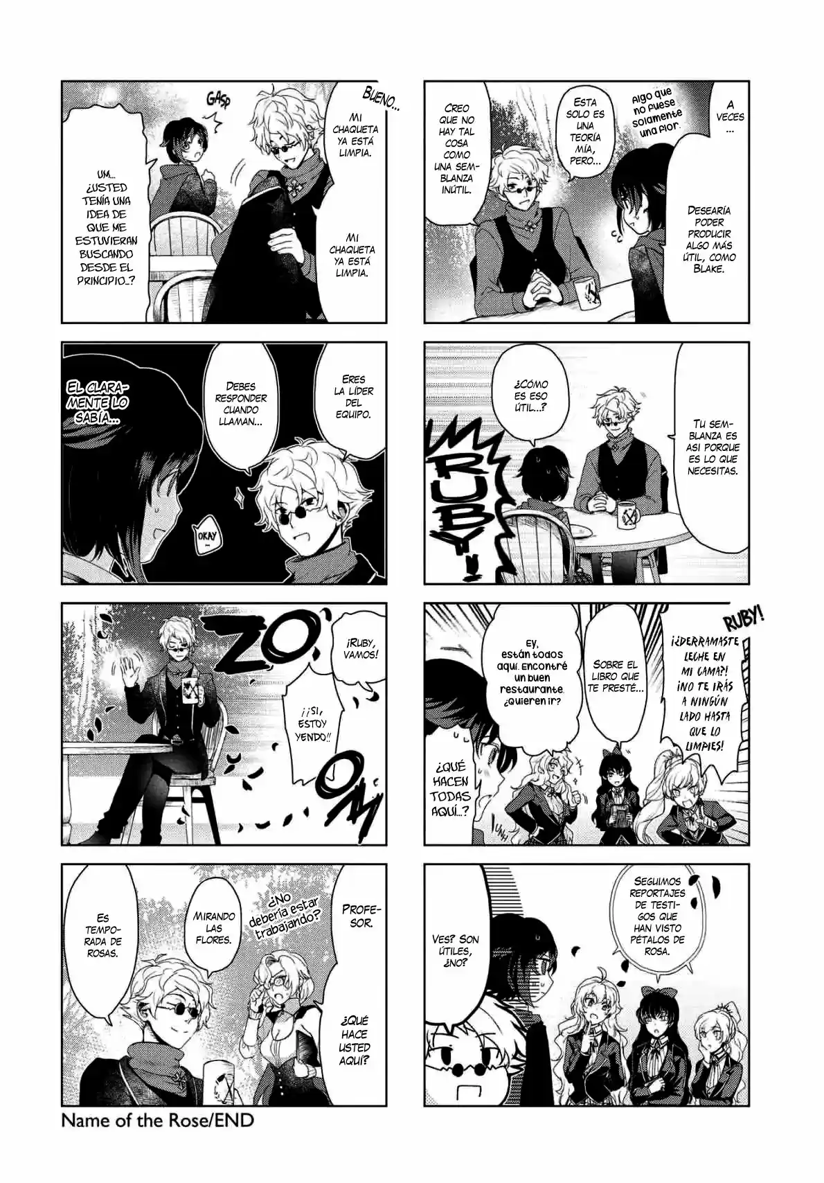 RWBY Antología oficial del manga: Red Like Roses - Capítulo 6 - Página 4 - LectorTMOo