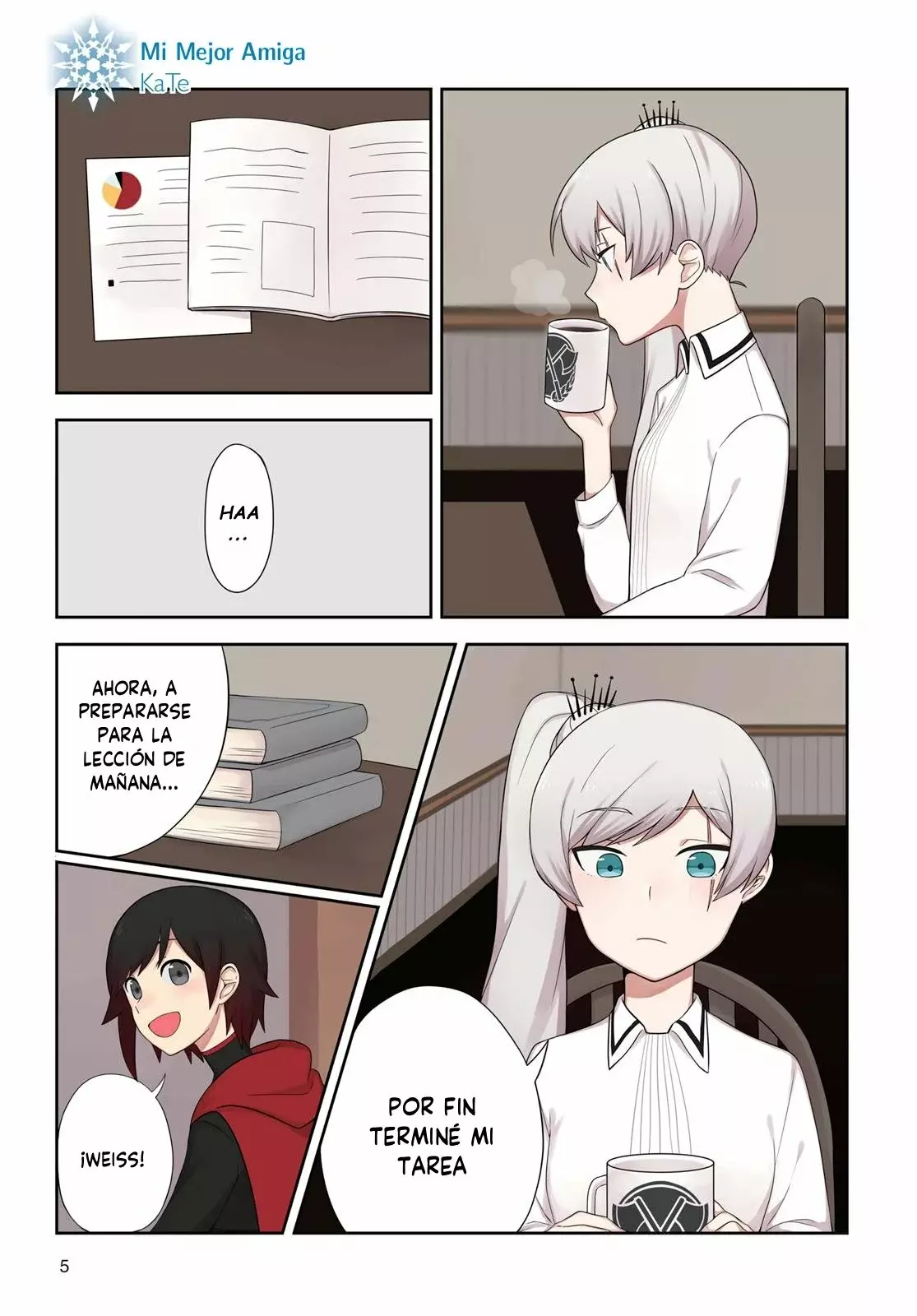 RWBY Official Manga Anthology: Mirror Mirror - Capítulo 1 - Página 5 - LectorTMOo