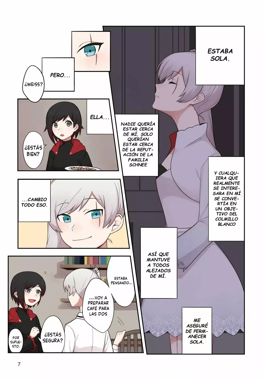 RWBY Official Manga Anthology: Mirror Mirror - Capítulo 1 - Página 7 - LectorTMOo