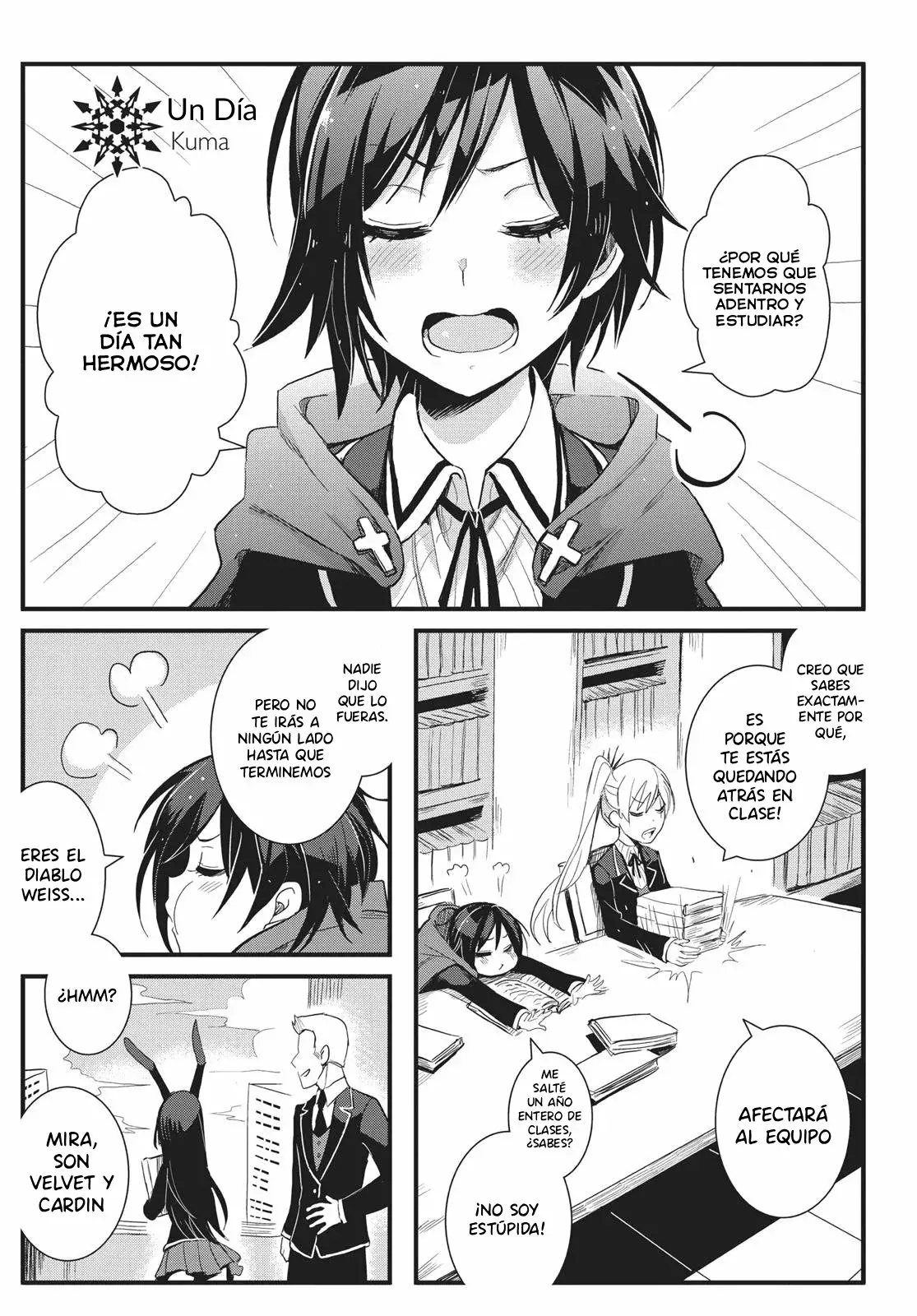 RWBY Official Manga Anthology: Mirror Mirror - Capítulo 3 - Página 1 - LectorTMOo