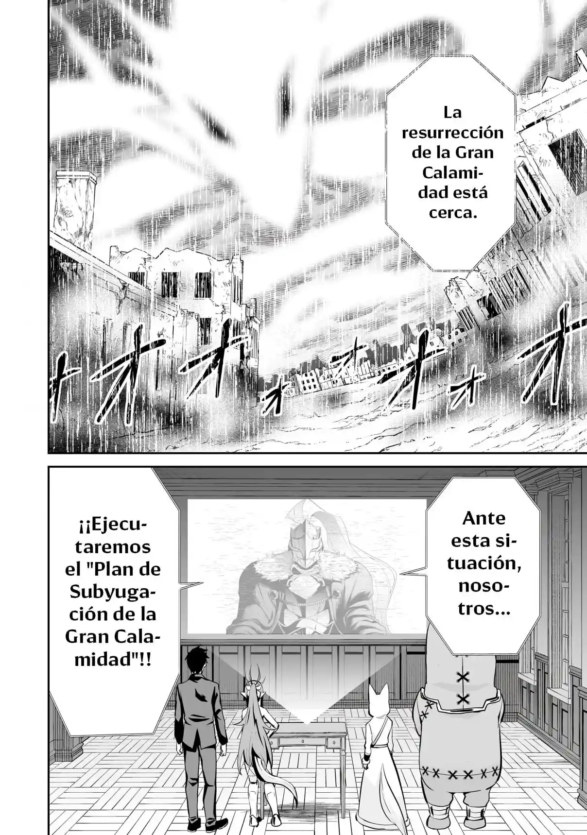 Salaryman Ga Isekai Ni Ittara Shitennou Ni Natta Hanashi - Capítulo 104 - Página 4 - LectorTMOo