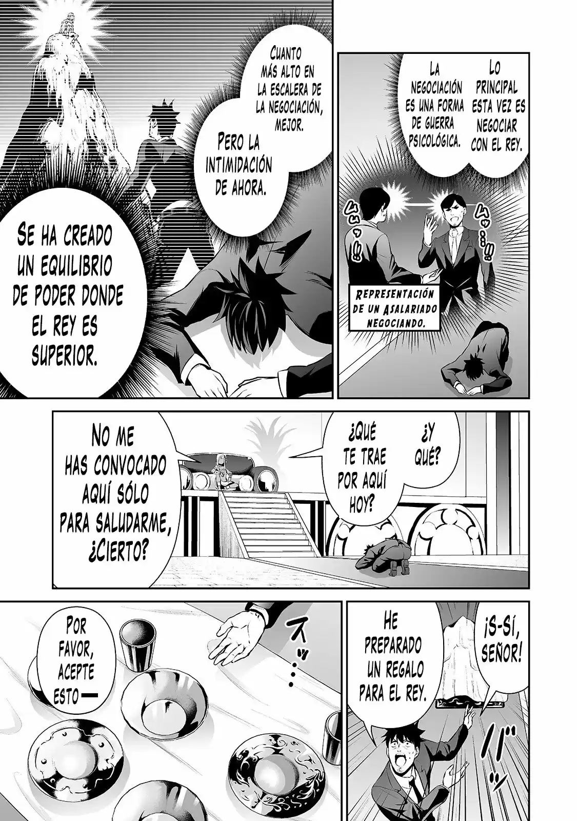 Salaryman Ga Isekai Ni Ittara Shitennou Ni Natta Hanashi - Capítulo 15 - Página 8 - LectorTMOo