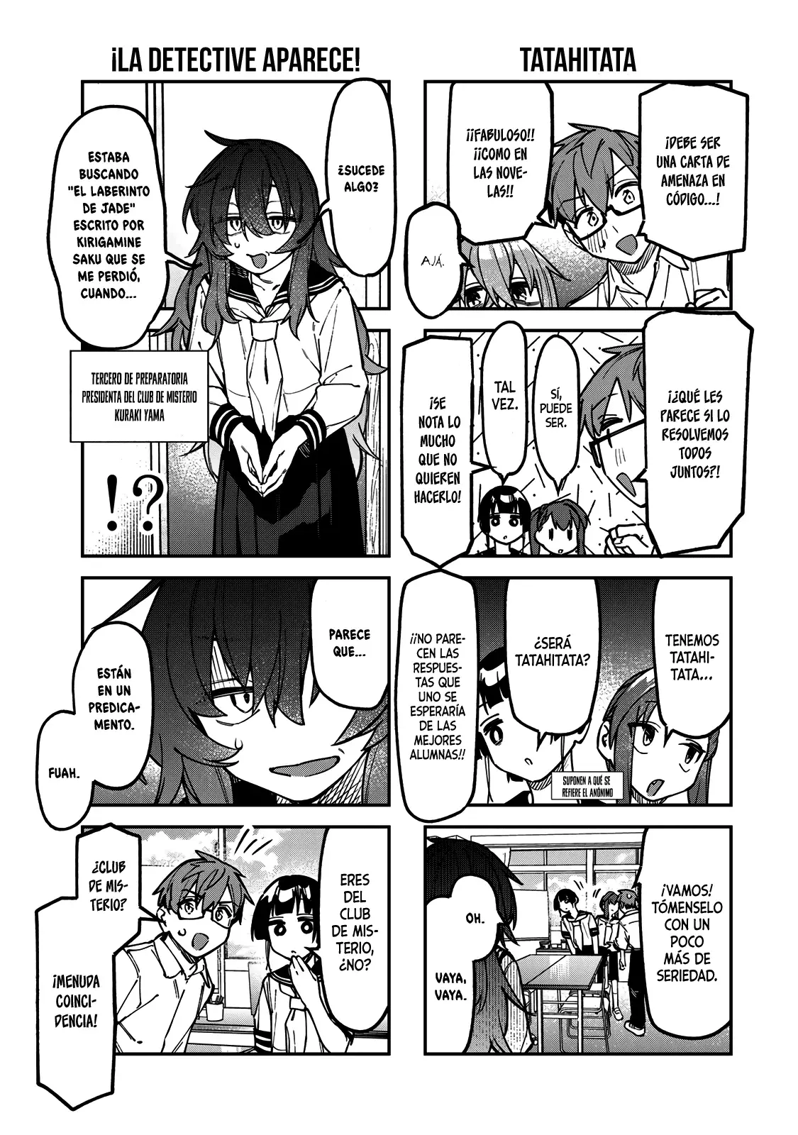 Seitokai Ni Mo Ana Wa Aru! - Capítulo 144 - Página 4 - LectorTMOo