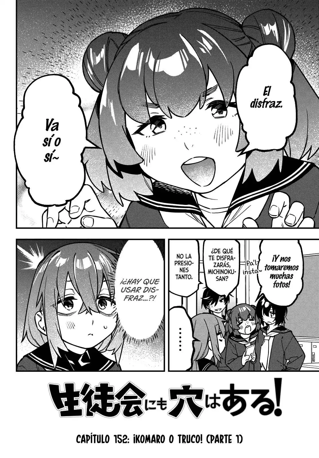 Seitokai Ni Mo Ana Wa Aru! - Capítulo 152 - Página 3 - LectorTMOo