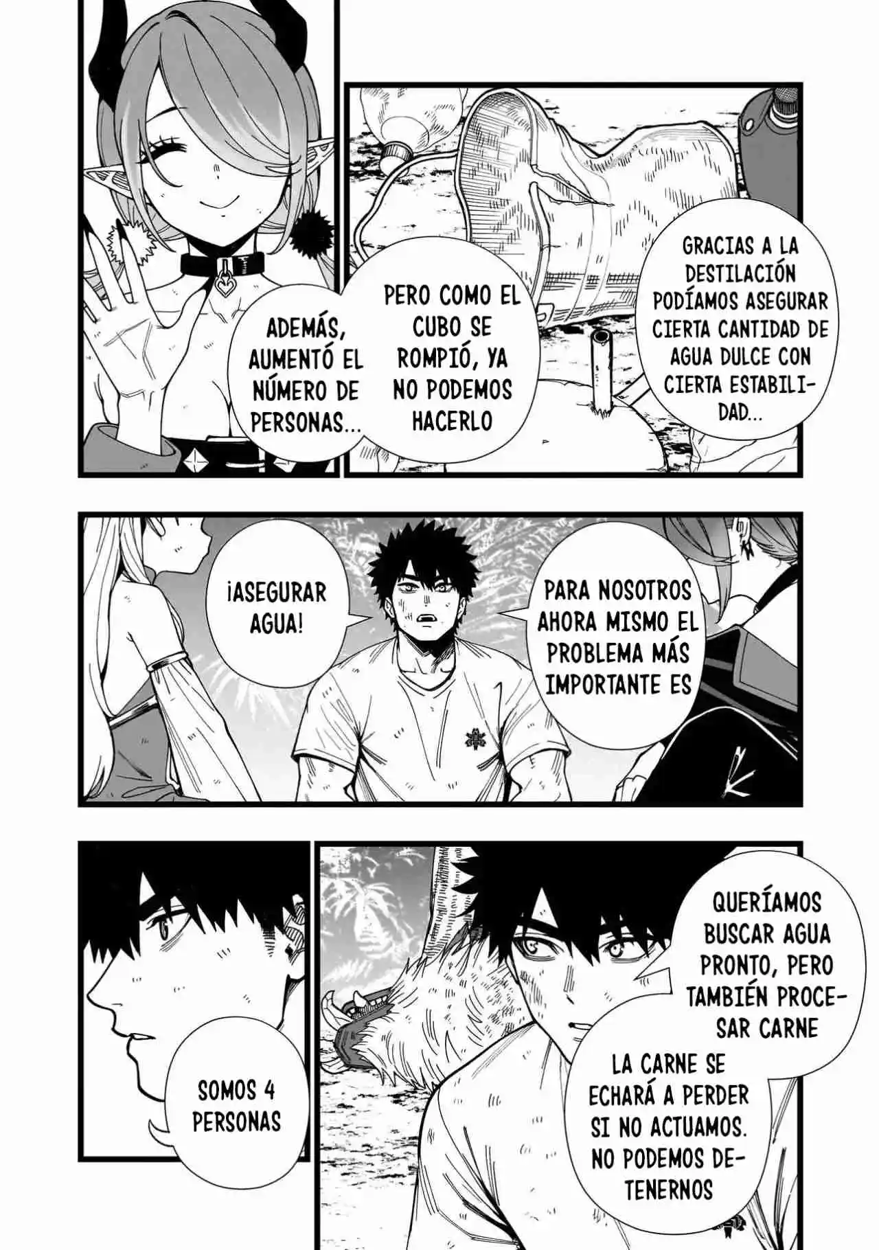 SENKI SURVIVAL SAGA - ISEKAI NO UNMEI WO KAKETA MUJINTOU FUJUN ISEIKOUYU - Capítulo 15 - Página 4 - LectorTMOo