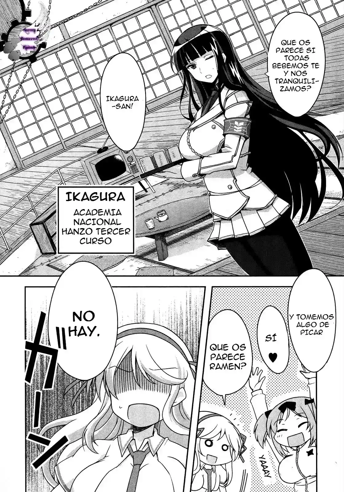 Senran Kagura: Guren No Uroboros - Capítulo 1 - Página 13 - LectorTMOo
