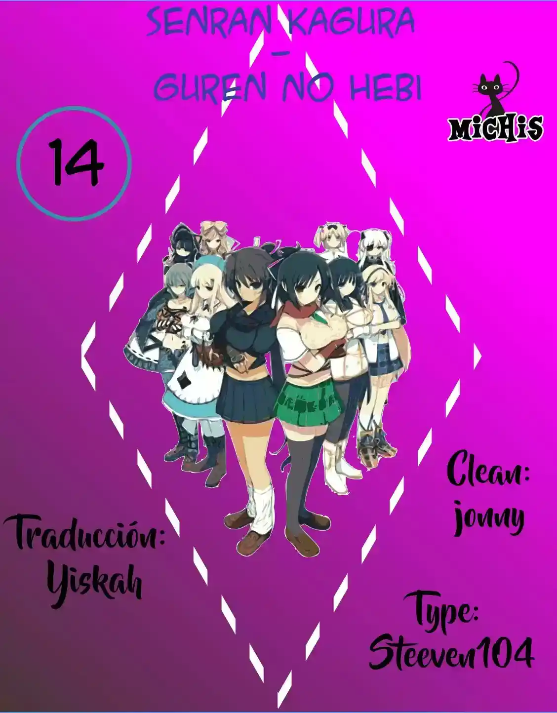 Senran Kagura: Guren No Uroboros - Capítulo 14 - Página 1 - LectorTMOo