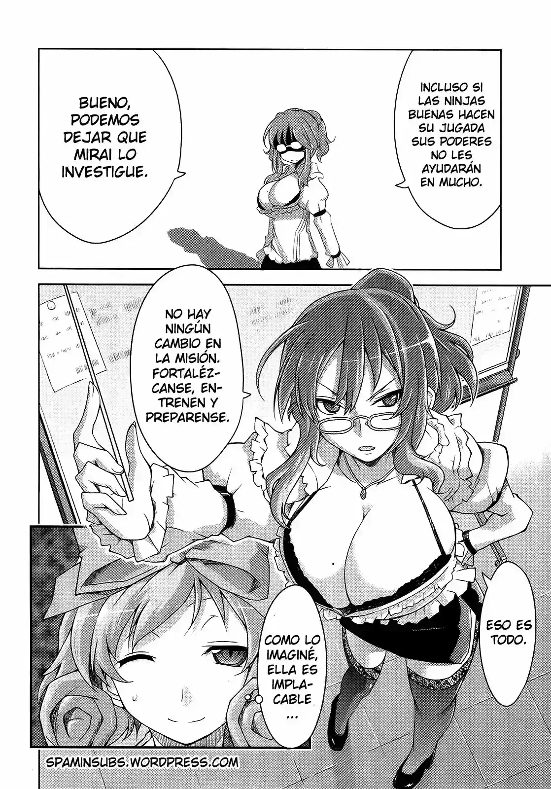 Senran Kagura: Guren No Uroboros - Capítulo 8 - Página 8 - LectorTMOo