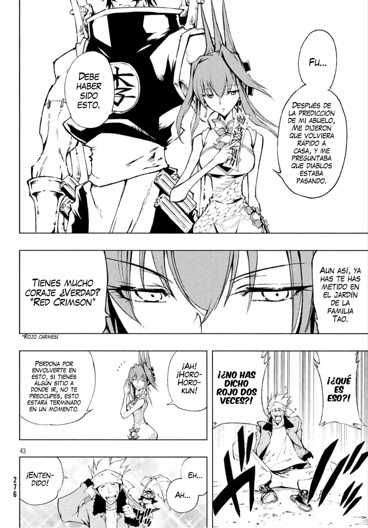 Shaman King: Red Crimson - Capítulo 1 - Página 40 - LectorTMOo