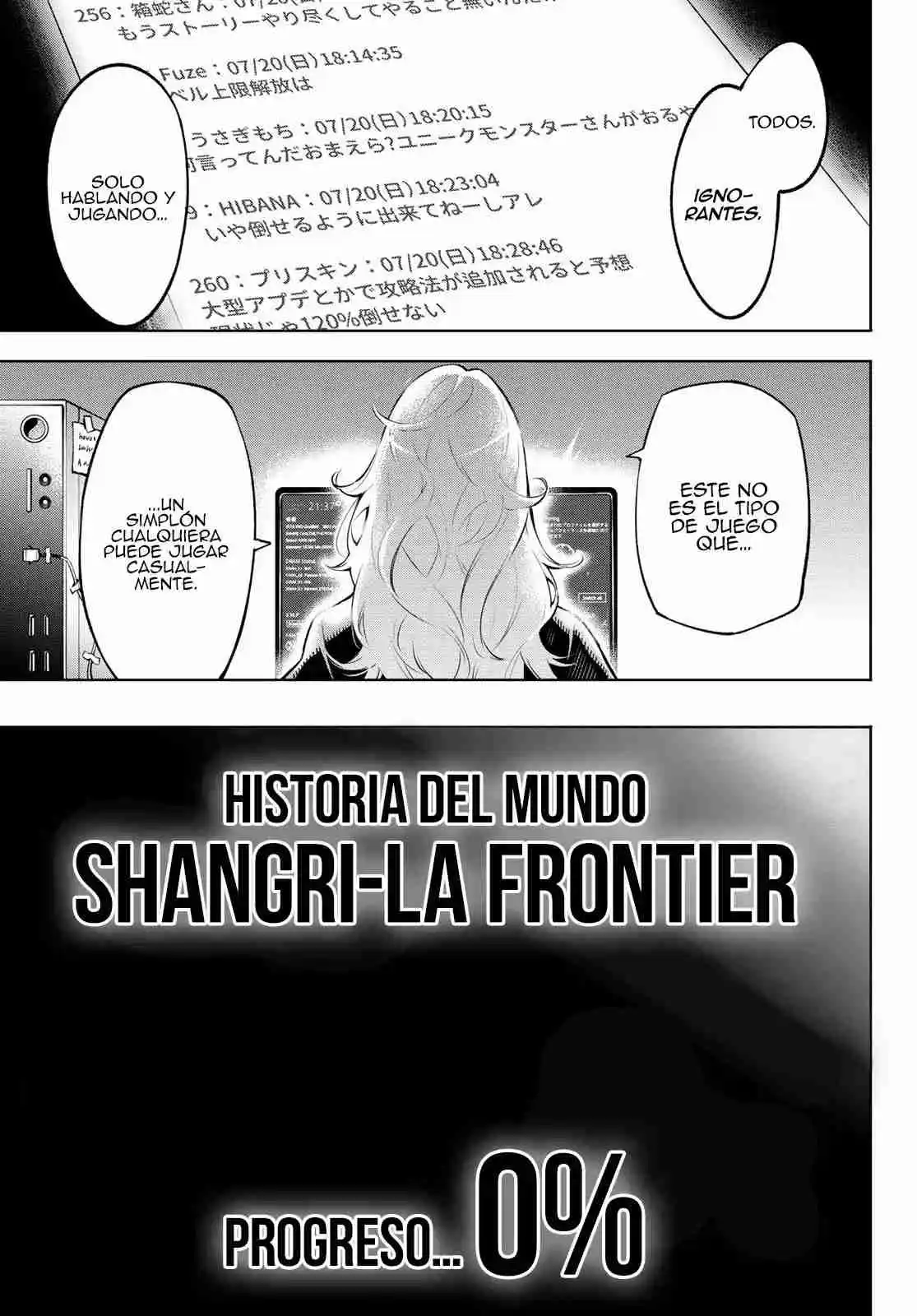 Shangri-La Frontier: Kusoge Hunter, Kami Ge Ni Idoman To Su - Capítulo 1 - Página 61 - LectorTMOo