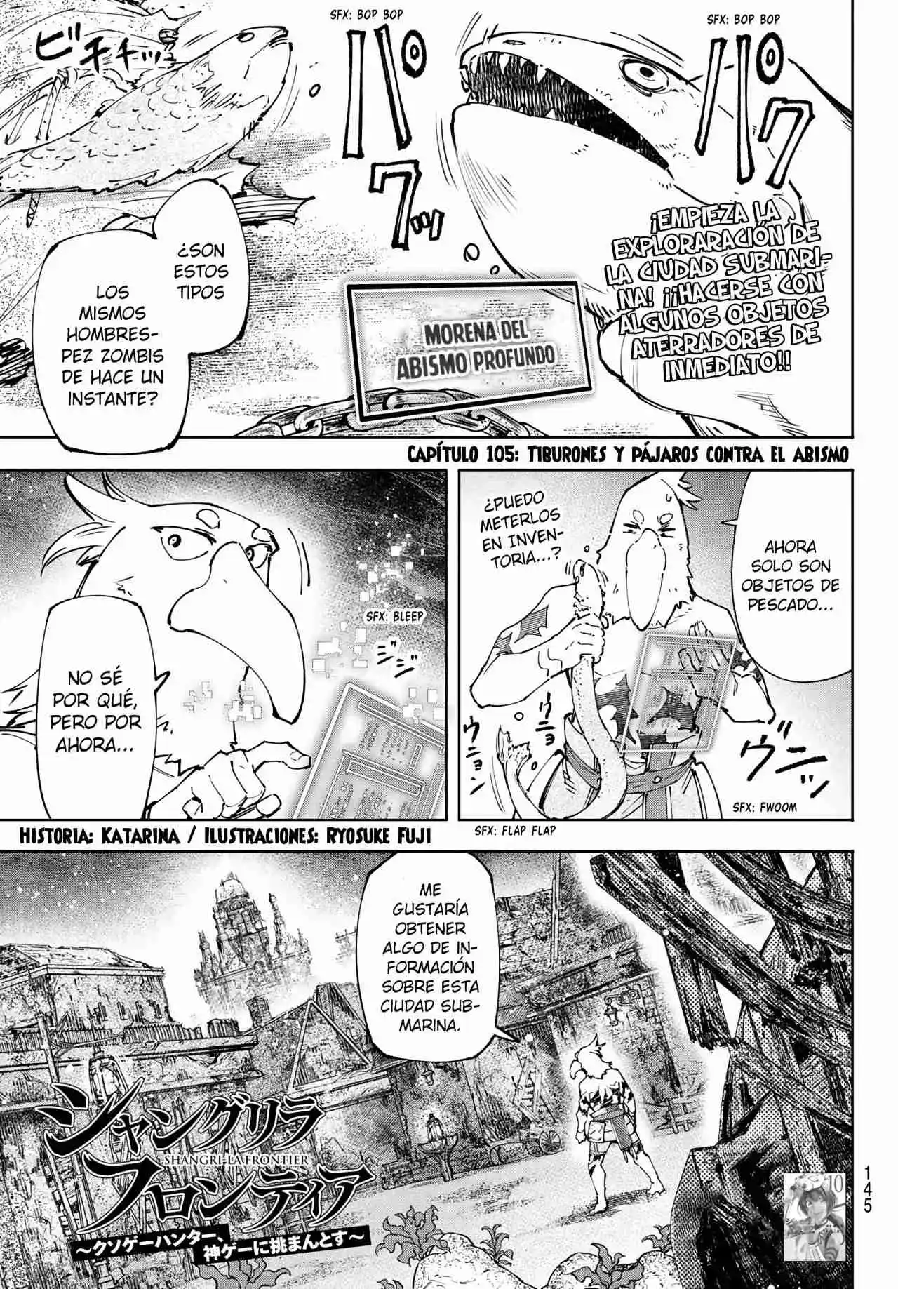 Shangri-La Frontier: Kusoge Hunter, Kami Ge Ni Idoman To Su - Capítulo 105 - Página 4 - LectorTMOo