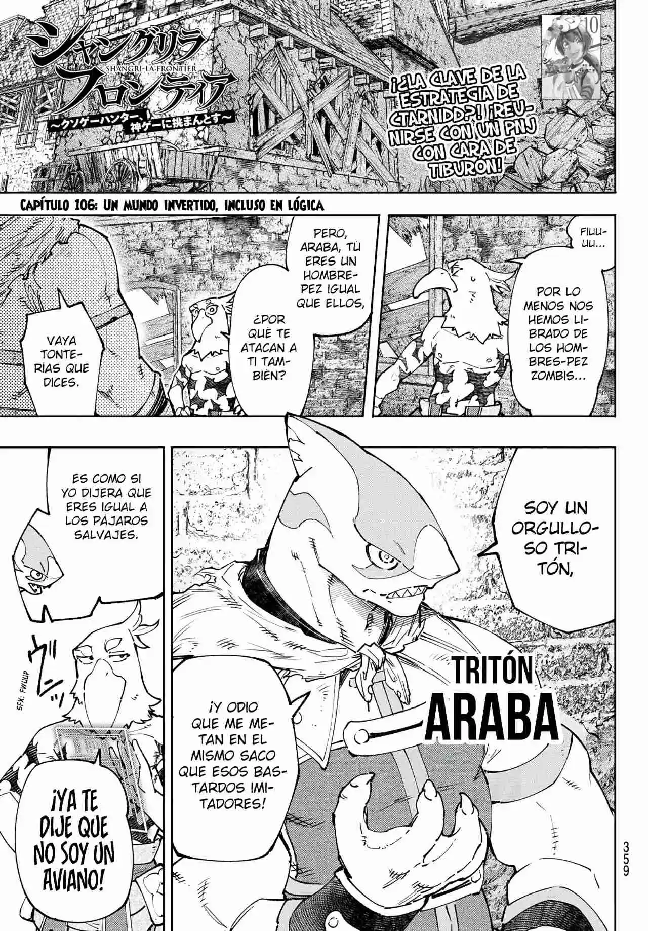Shangri-La Frontier: Kusoge Hunter, Kami Ge Ni Idoman To Su - Capítulo 106 - Página 4 - LectorTMOo