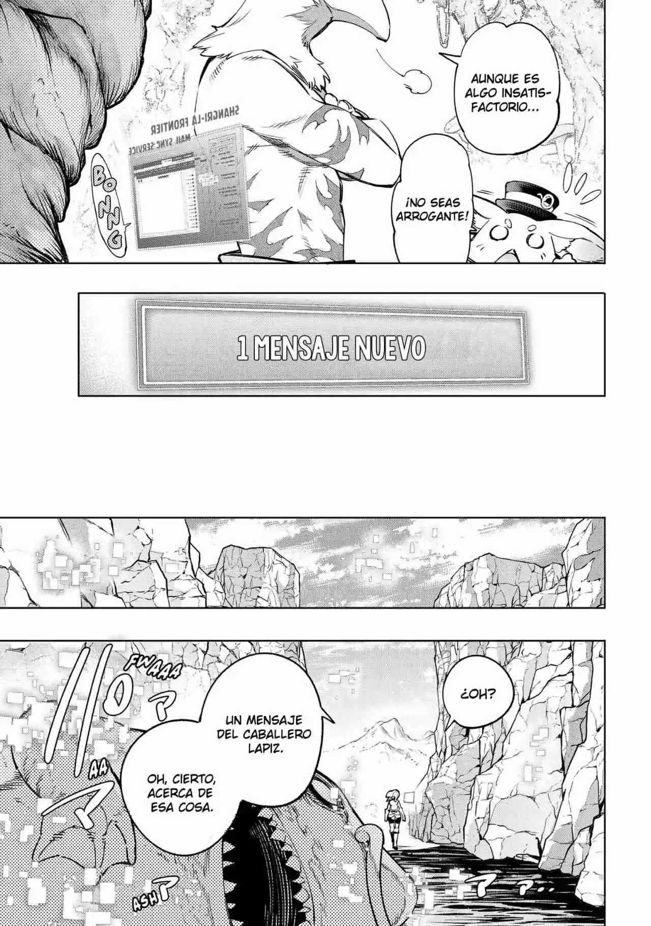 Shangri-La Frontier: Kusoge Hunter, Kami Ge Ni Idoman To Su - Capítulo 20 - Página 37 - LectorTMOo
