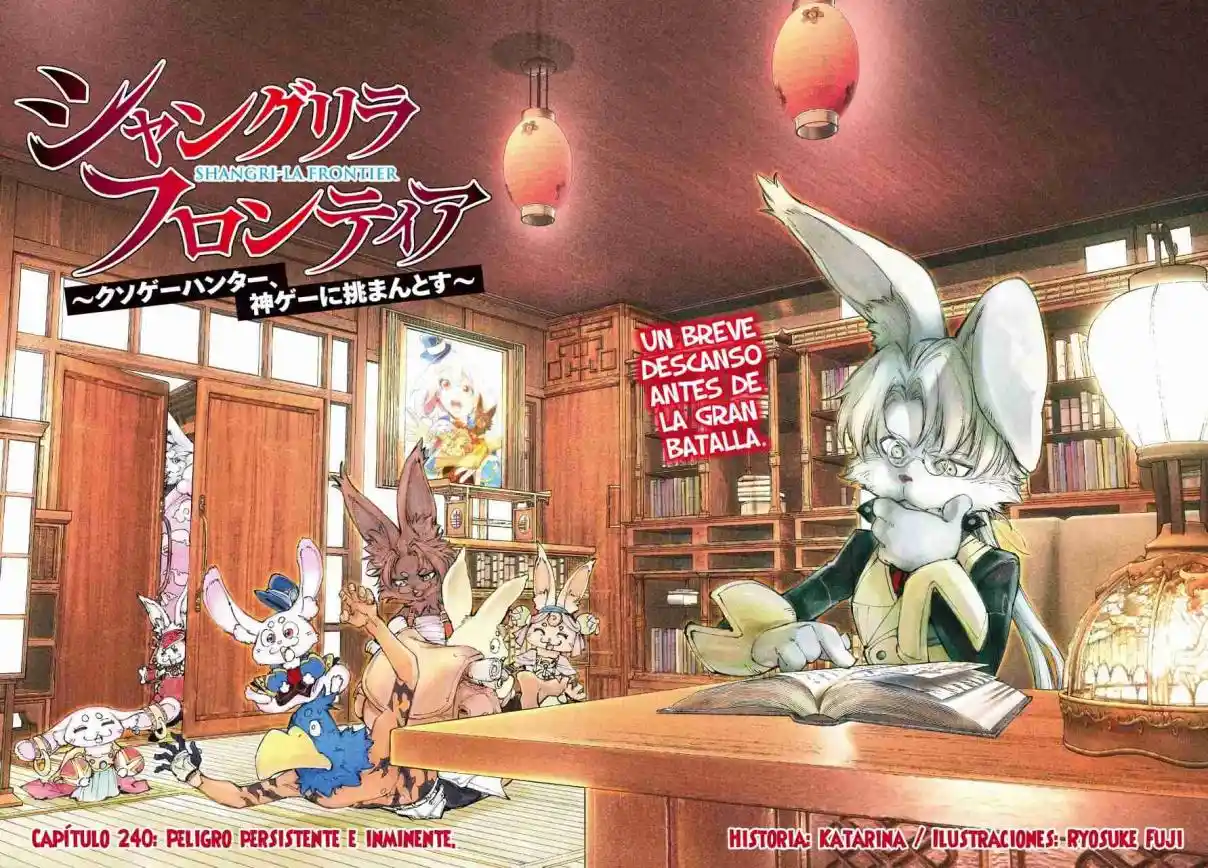 Shangri-La Frontier: Kusoge Hunter, Kami Ge Ni Idoman To Su - Capítulo 240 - Página 4 - LectorTMOo