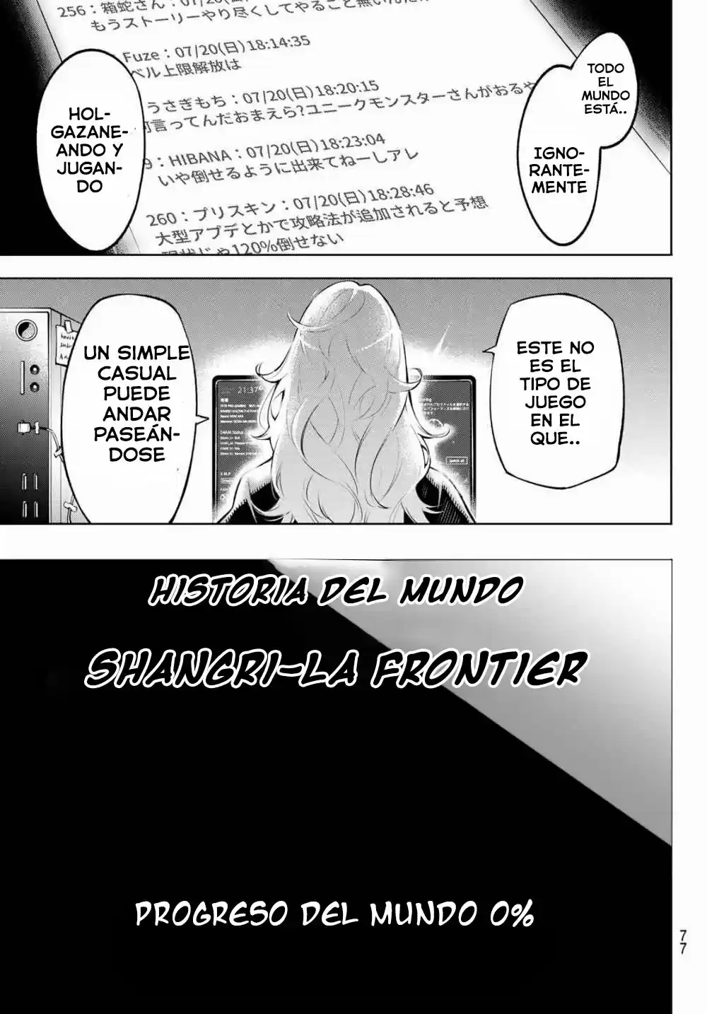 ShangriLa Frontier: Shitty Games Hunter Challenges Godly Game - Capítulo 1 - Página 38 - LectorTMOo