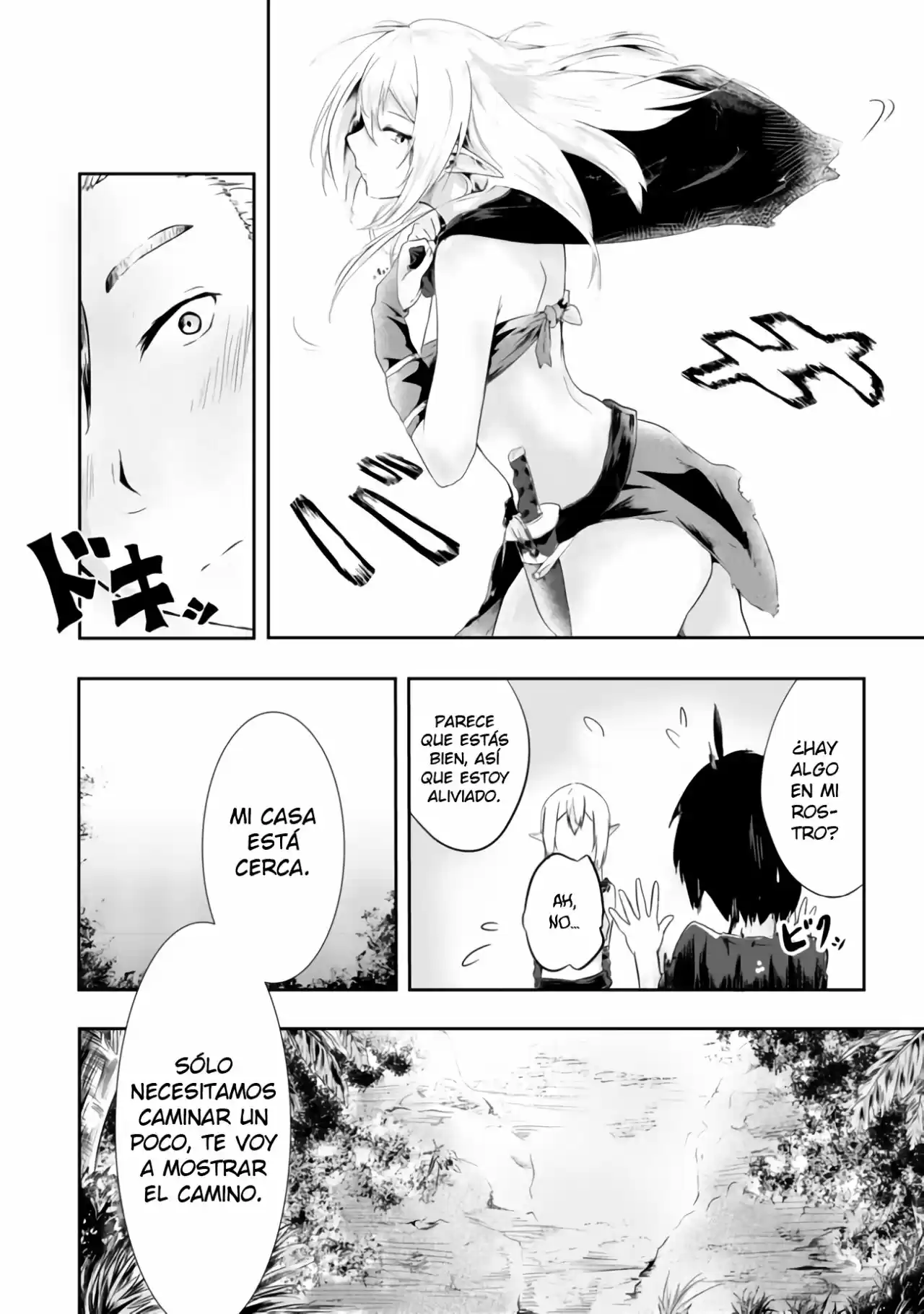 Sharing Life On A Deserted Island With An Elf, 無人島でエルフと共同生活 - Capítulo 1 - Página 12 - LectorTMOo