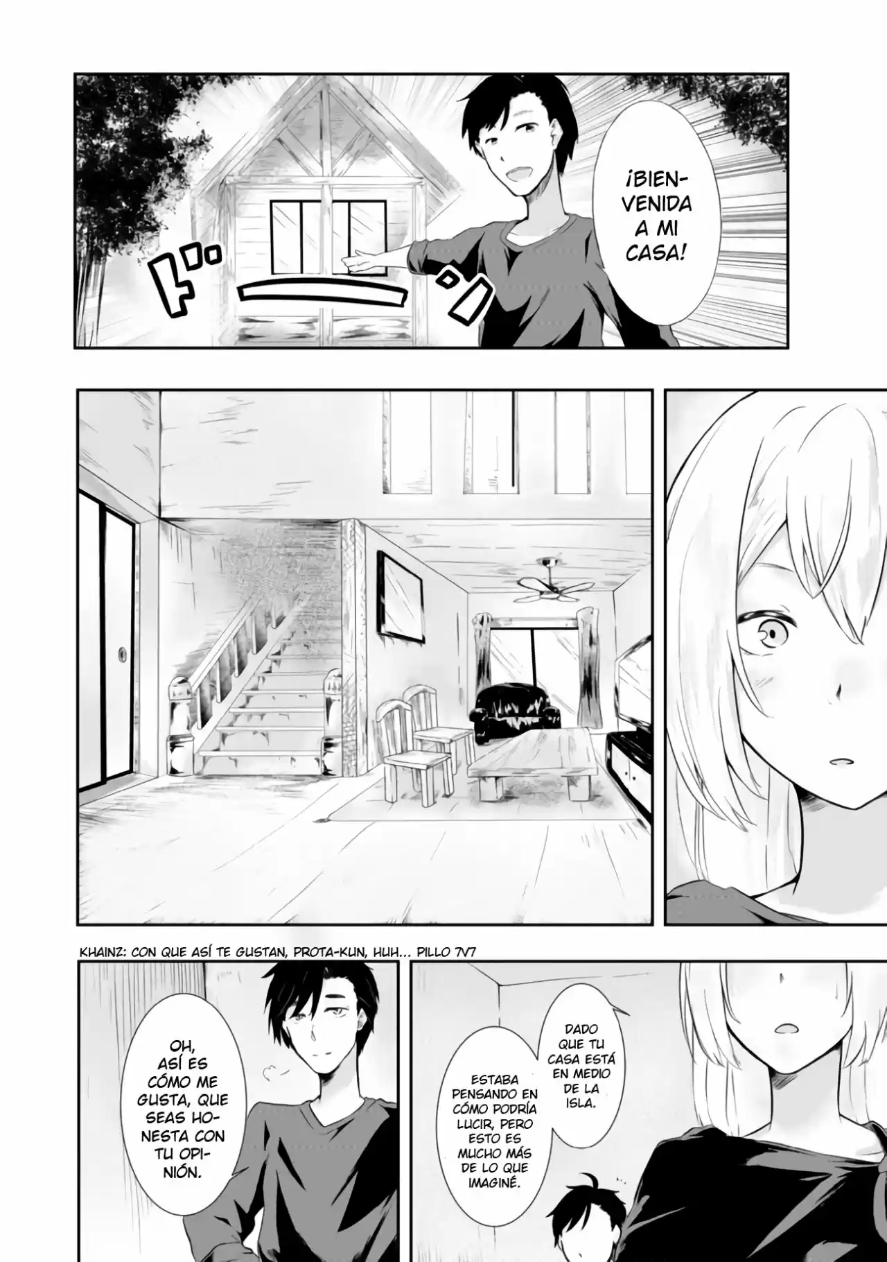 Sharing Life On A Deserted Island With An Elf, 無人島でエルフと共同生活 - Capítulo 1 - Página 14 - LectorTMOo