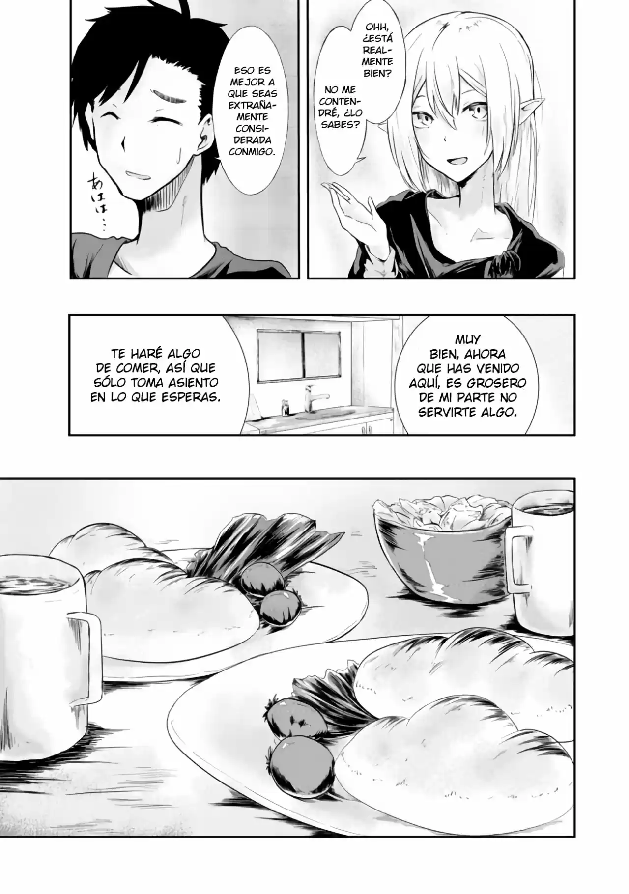 Sharing Life On A Deserted Island With An Elf, 無人島でエルフと共同生活 - Capítulo 1 - Página 15 - LectorTMOo