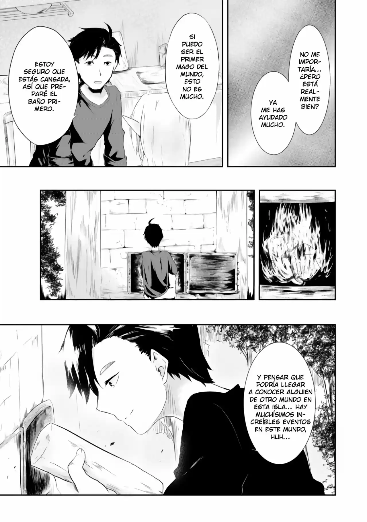 Sharing Life On A Deserted Island With An Elf, 無人島でエルフと共同生活 - Capítulo 1 - Página 19 - LectorTMOo