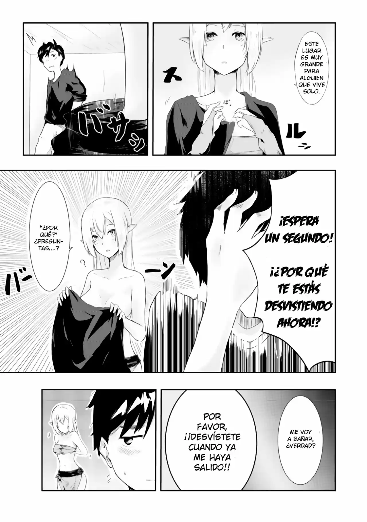 Sharing Life On A Deserted Island With An Elf, 無人島でエルフと共同生活 - Capítulo 1 - Página 21 - LectorTMOo