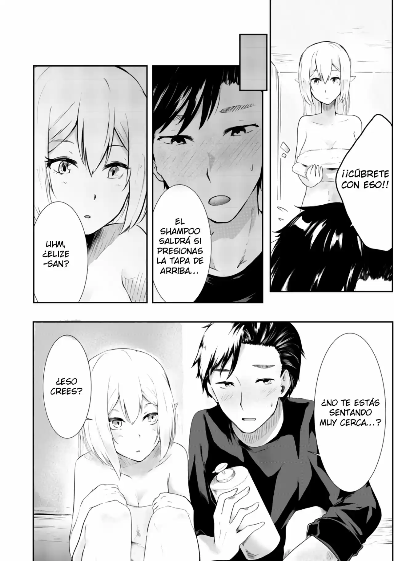 Sharing Life On A Deserted Island With An Elf, 無人島でエルフと共同生活 - Capítulo 1 - Página 26 - LectorTMOo