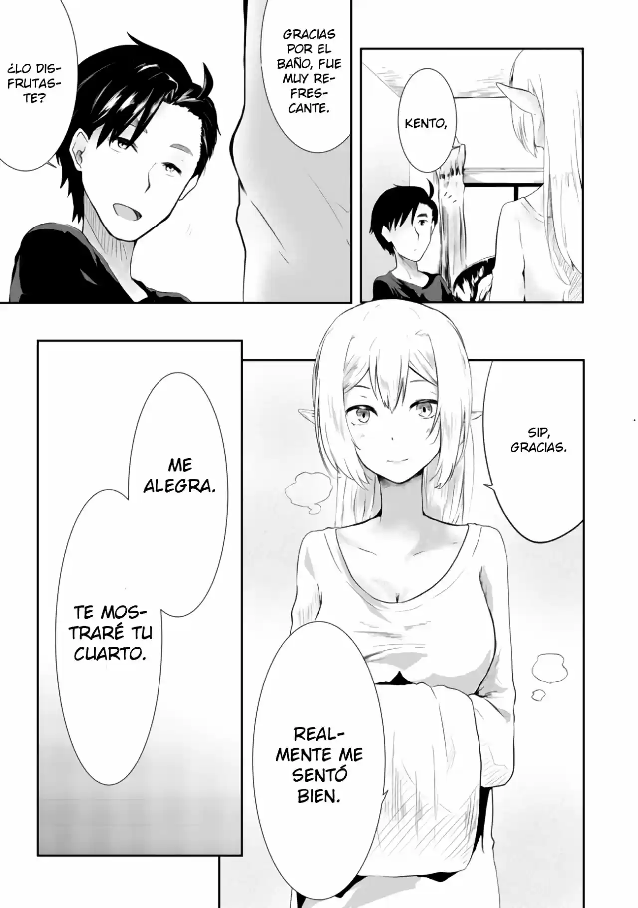 Sharing Life On A Deserted Island With An Elf, 無人島でエルフと共同生活 - Capítulo 1 - Página 29 - LectorTMOo