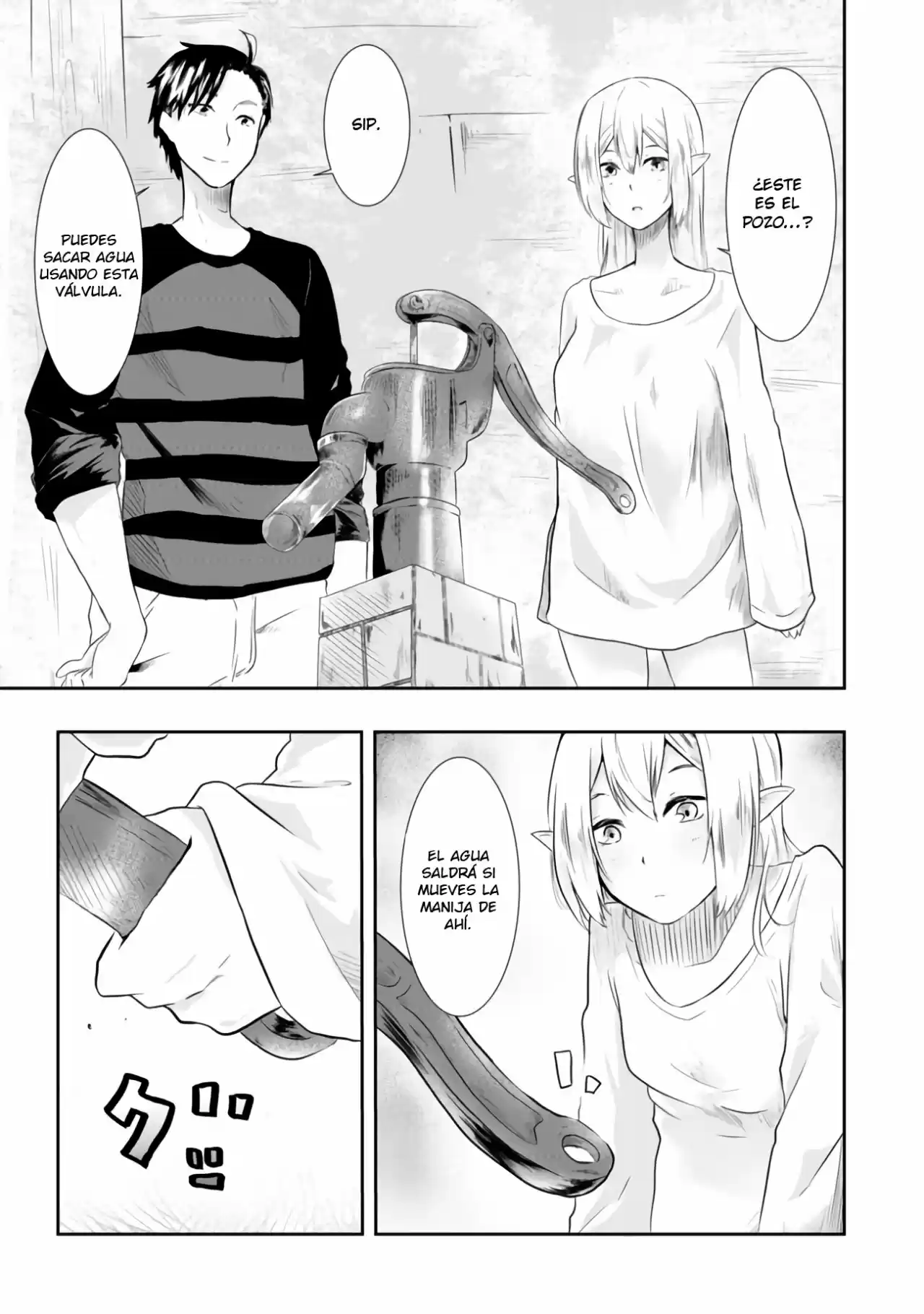 Sharing Life On A Deserted Island With An Elf, 無人島でエルフと共同生活 - Capítulo 1 - Página 33 - LectorTMOo