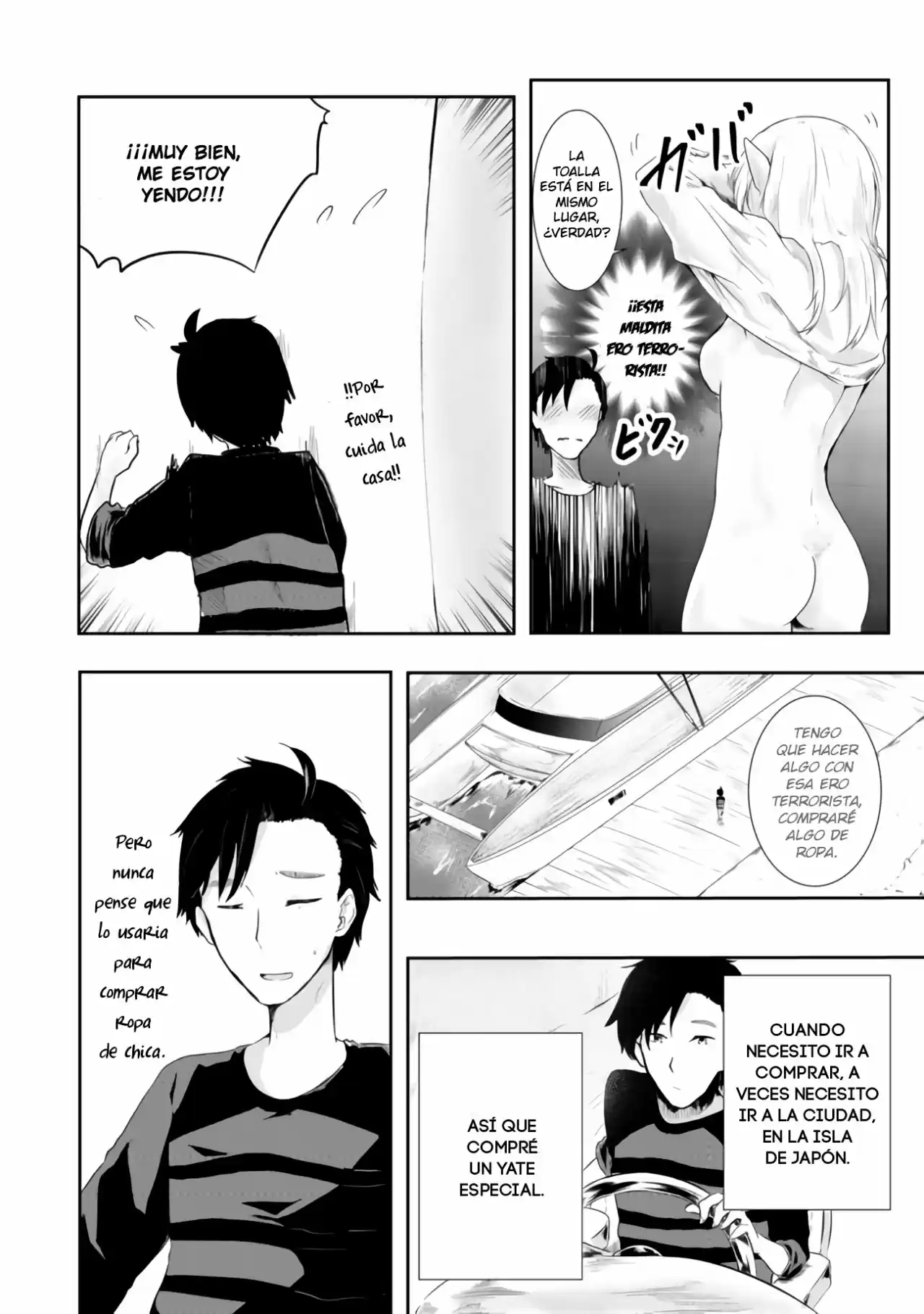 Sharing Life On A Deserted Island With An Elf, 無人島でエルフと共同生活 - Capítulo 1 - Página 36 - LectorTMOo