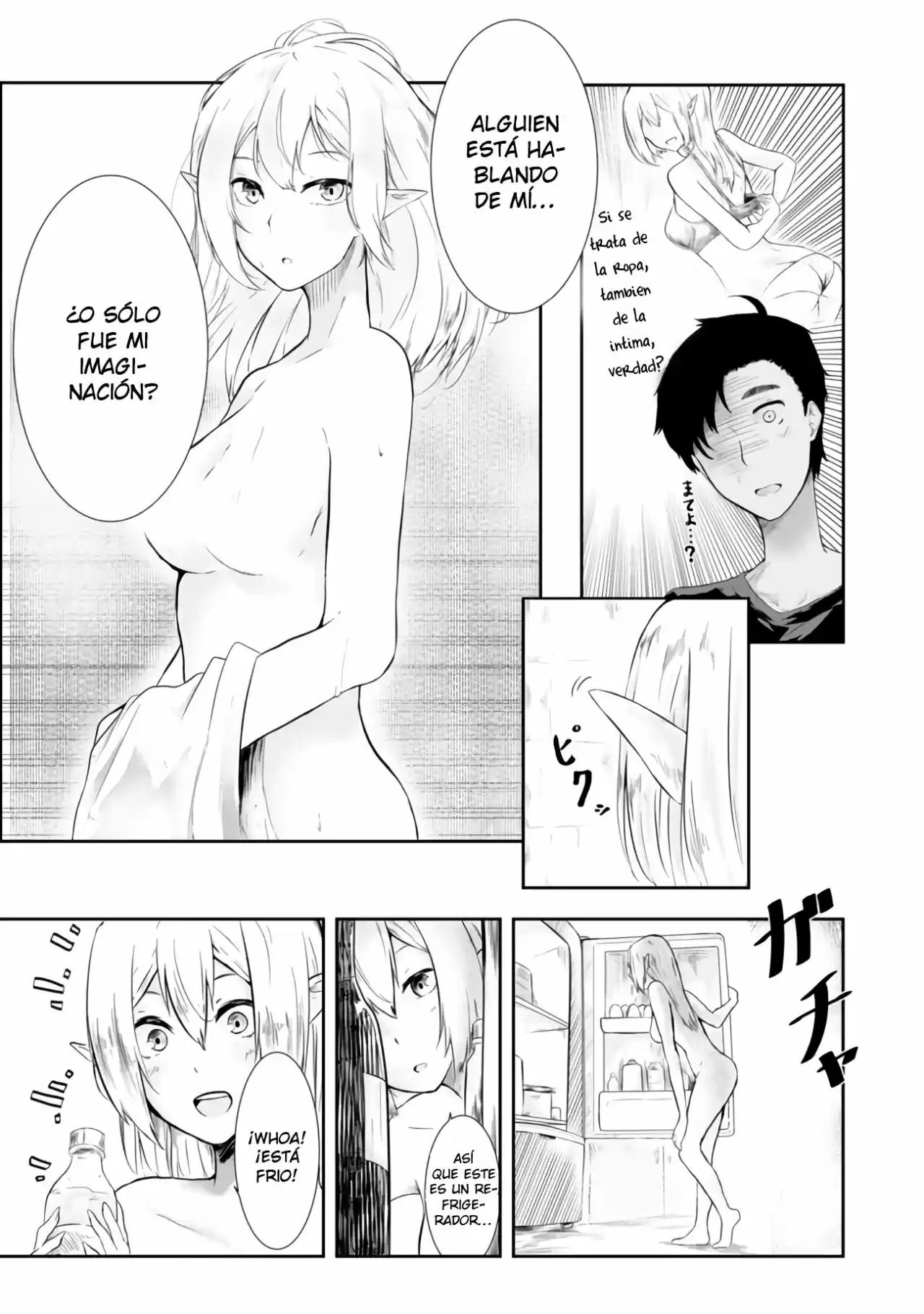 Sharing Life On A Deserted Island With An Elf, 無人島でエルフと共同生活 - Capítulo 1 - Página 37 - LectorTMOo