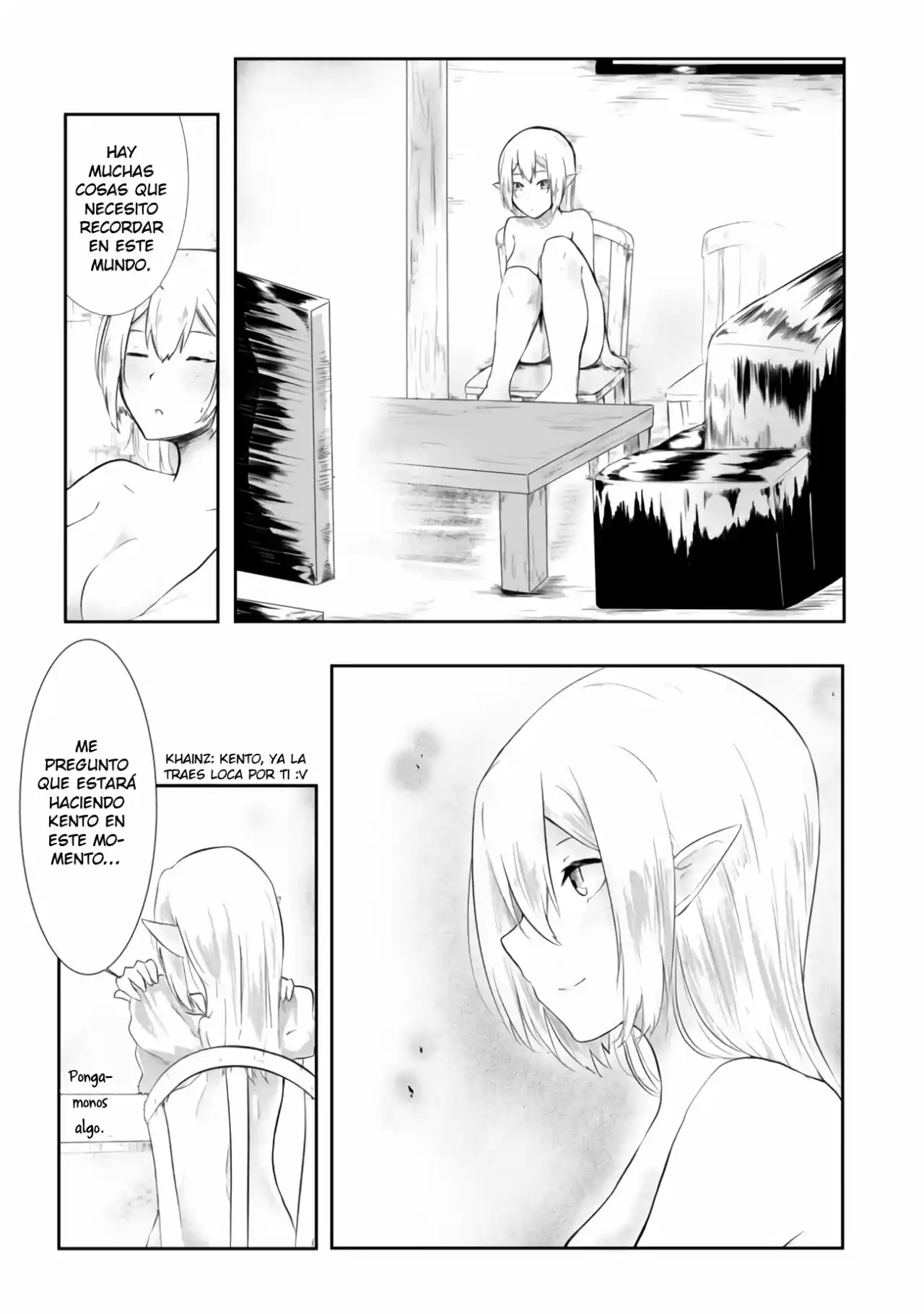 Sharing Life On A Deserted Island With An Elf, 無人島でエルフと共同生活 - Capítulo 1 - Página 39 - LectorTMOo