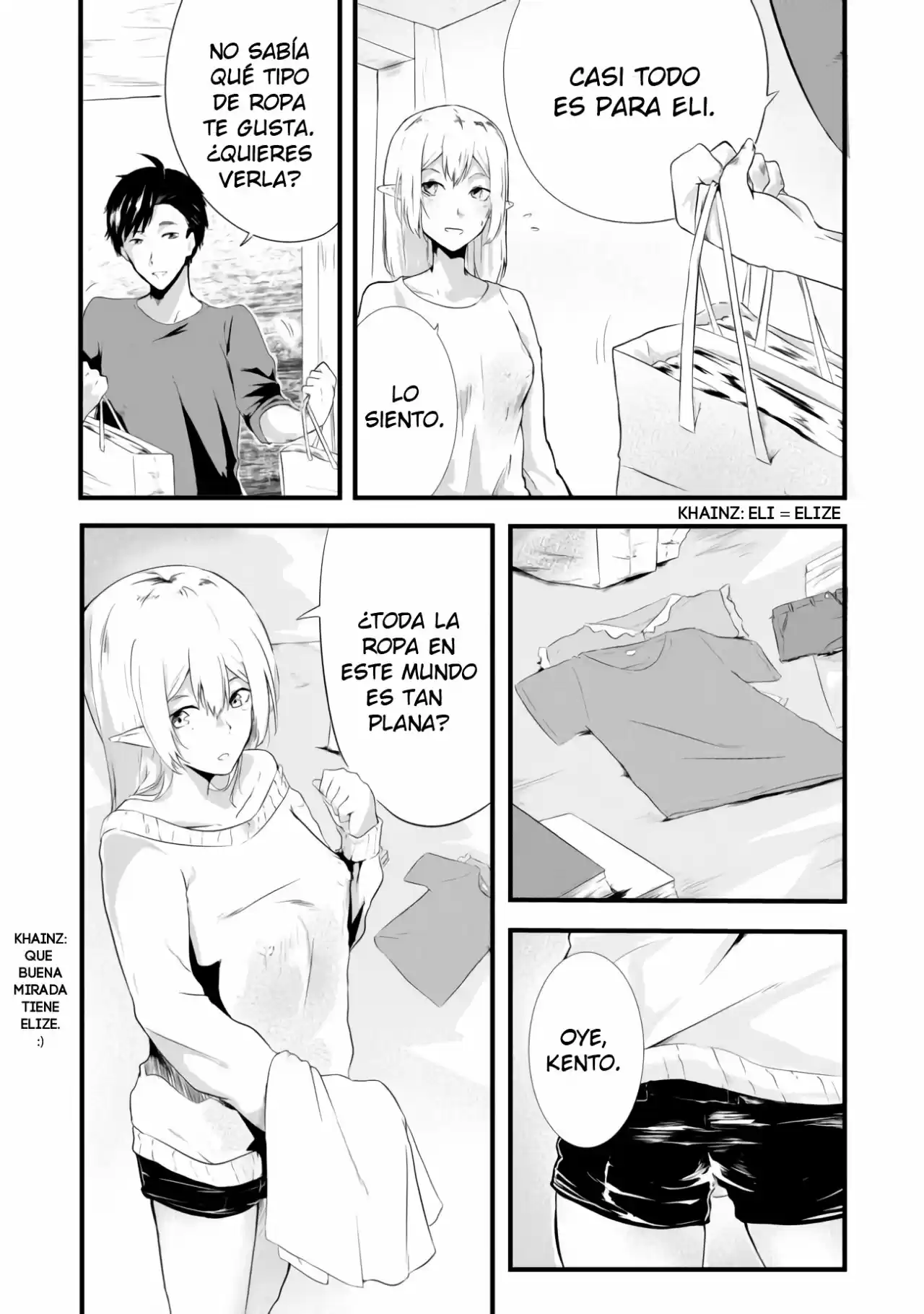 Sharing Life On A Deserted Island With An Elf, 無人島でエルフと共同生活 - Capítulo 2 - Página 3 - LectorTMOo
