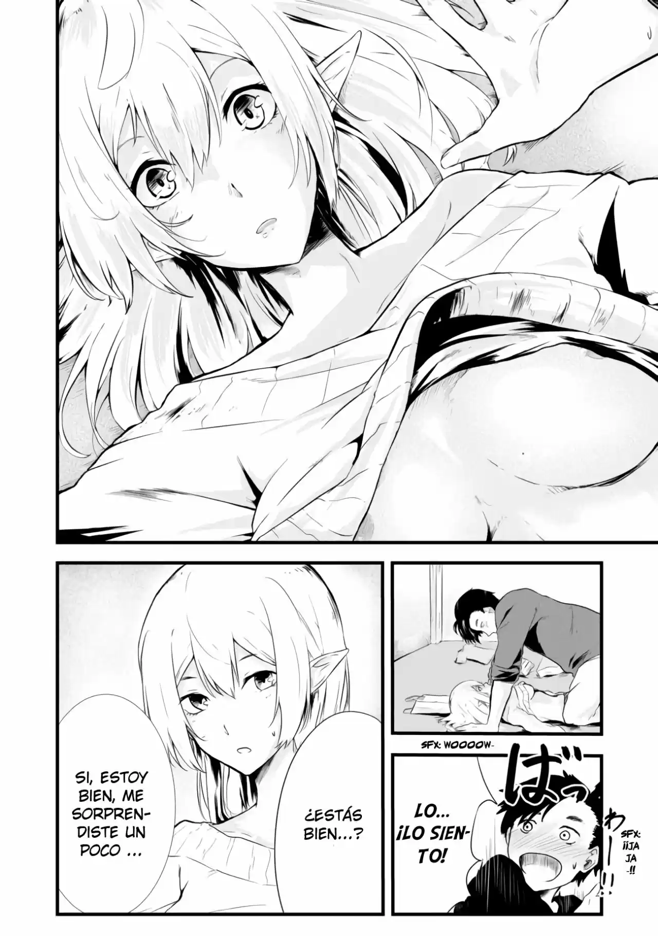 Sharing Life On A Deserted Island With An Elf, 無人島でエルフと共同生活 - Capítulo 2 - Página 5 - LectorTMOo