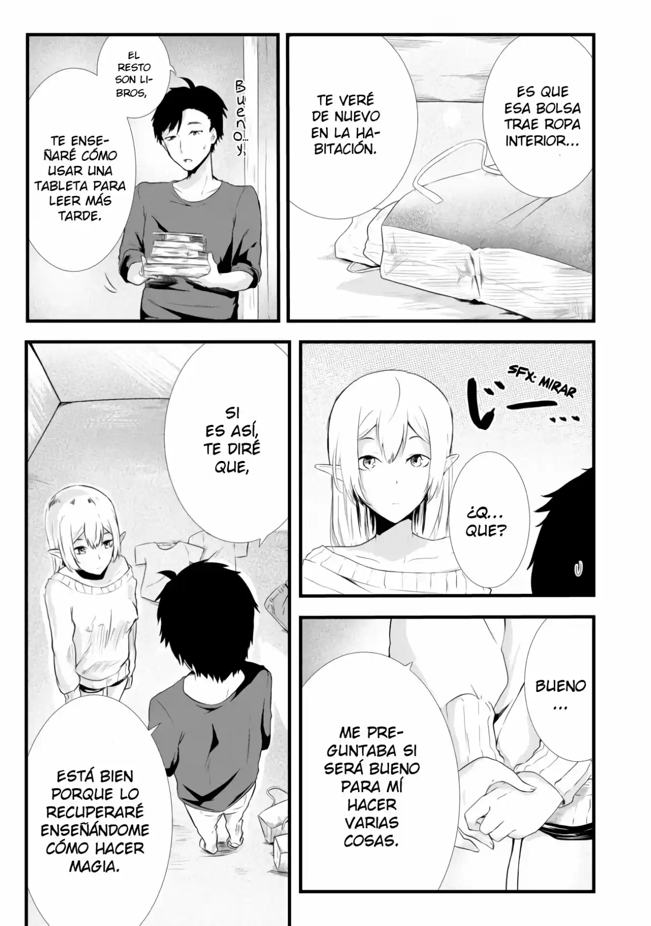 Sharing Life On A Deserted Island With An Elf, 無人島でエルフと共同生活 - Capítulo 2 - Página 6 - LectorTMOo