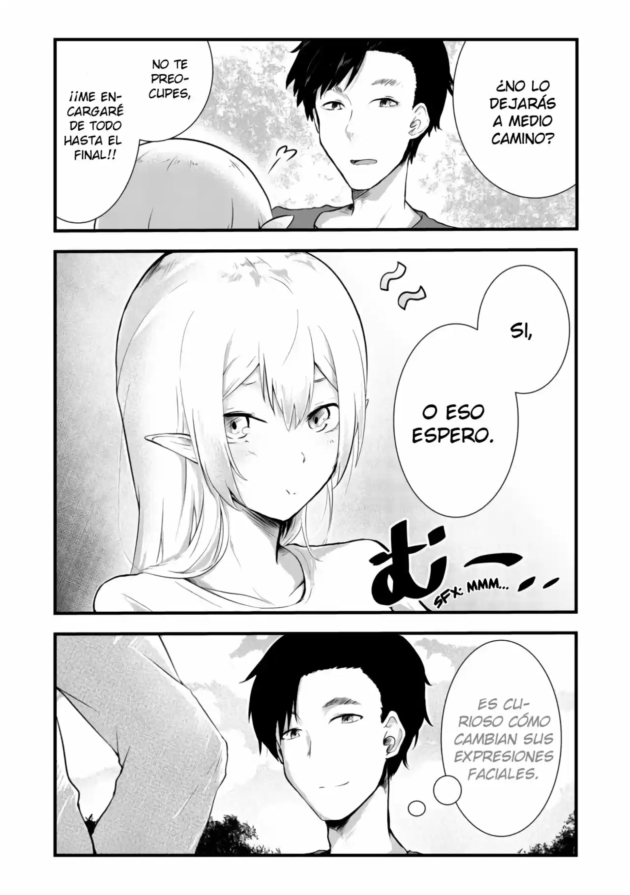 Sharing Life On A Deserted Island With An Elf, 無人島でエルフと共同生活 - Capítulo 2 - Página 17 - LectorTMOo