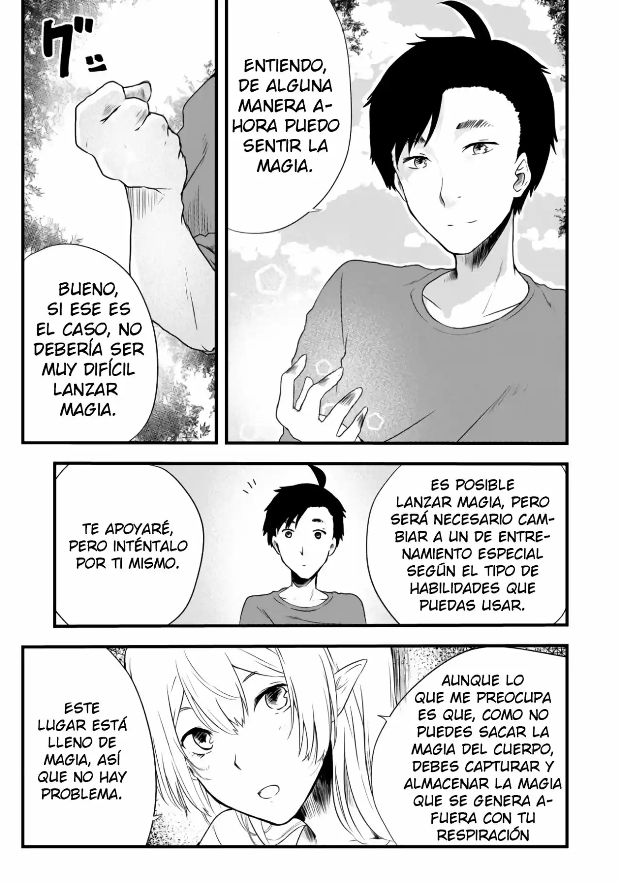 Sharing Life On A Deserted Island With An Elf, 無人島でエルフと共同生活 - Capítulo 2 - Página 28 - LectorTMOo