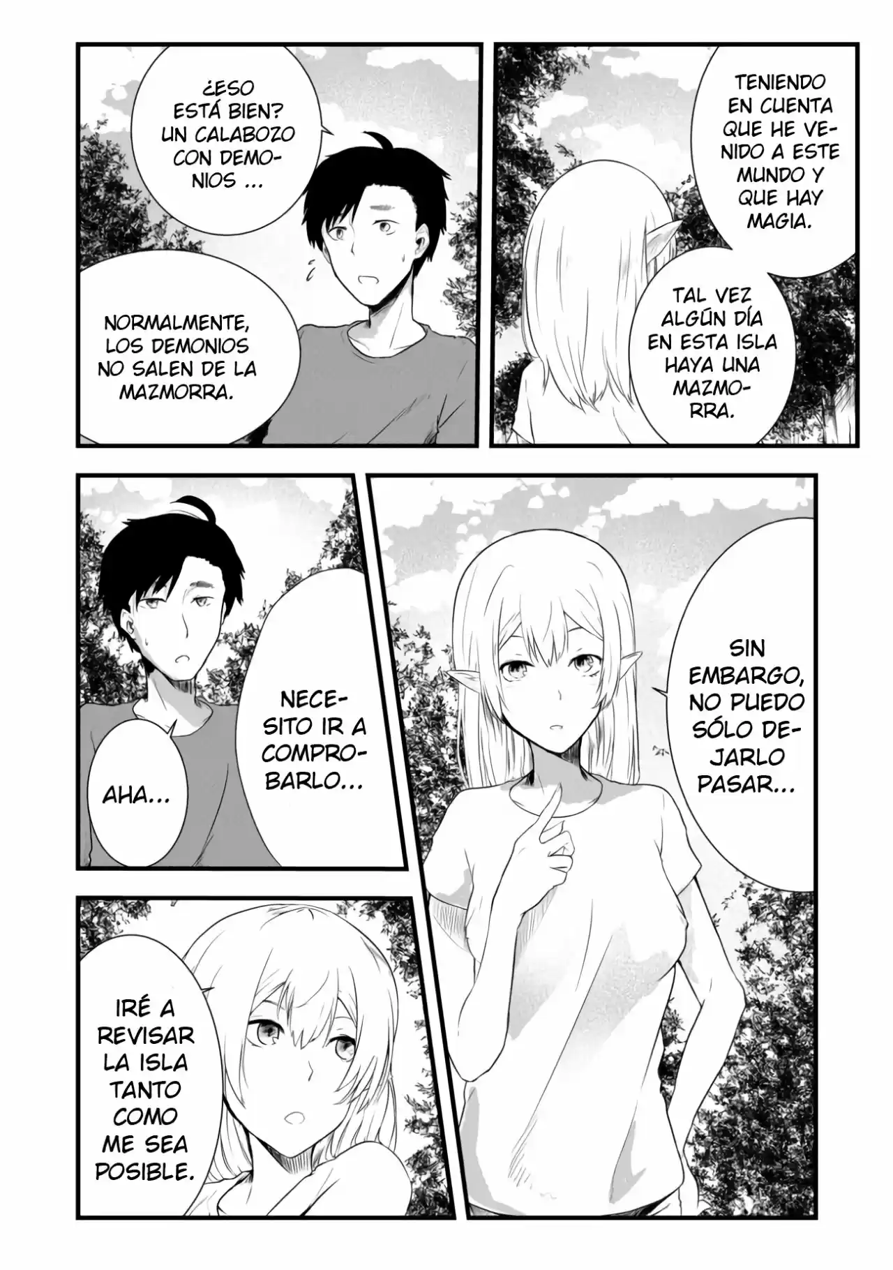 Sharing Life On A Deserted Island With An Elf, 無人島でエルフと共同生活 - Capítulo 2 - Página 29 - LectorTMOo
