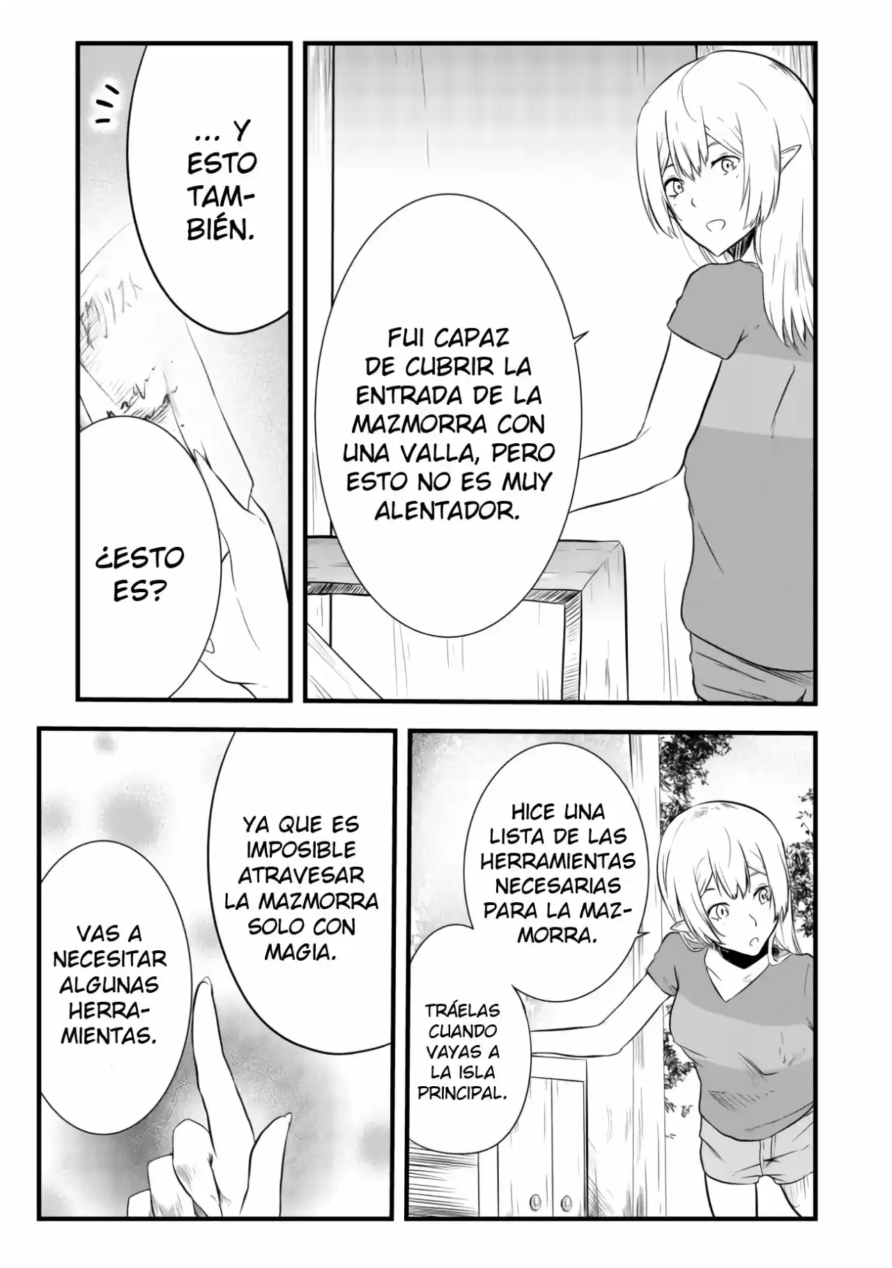 Sharing Life On A Deserted Island With An Elf, 無人島でエルフと共同生活 - Capítulo 2 - Página 38 - LectorTMOo