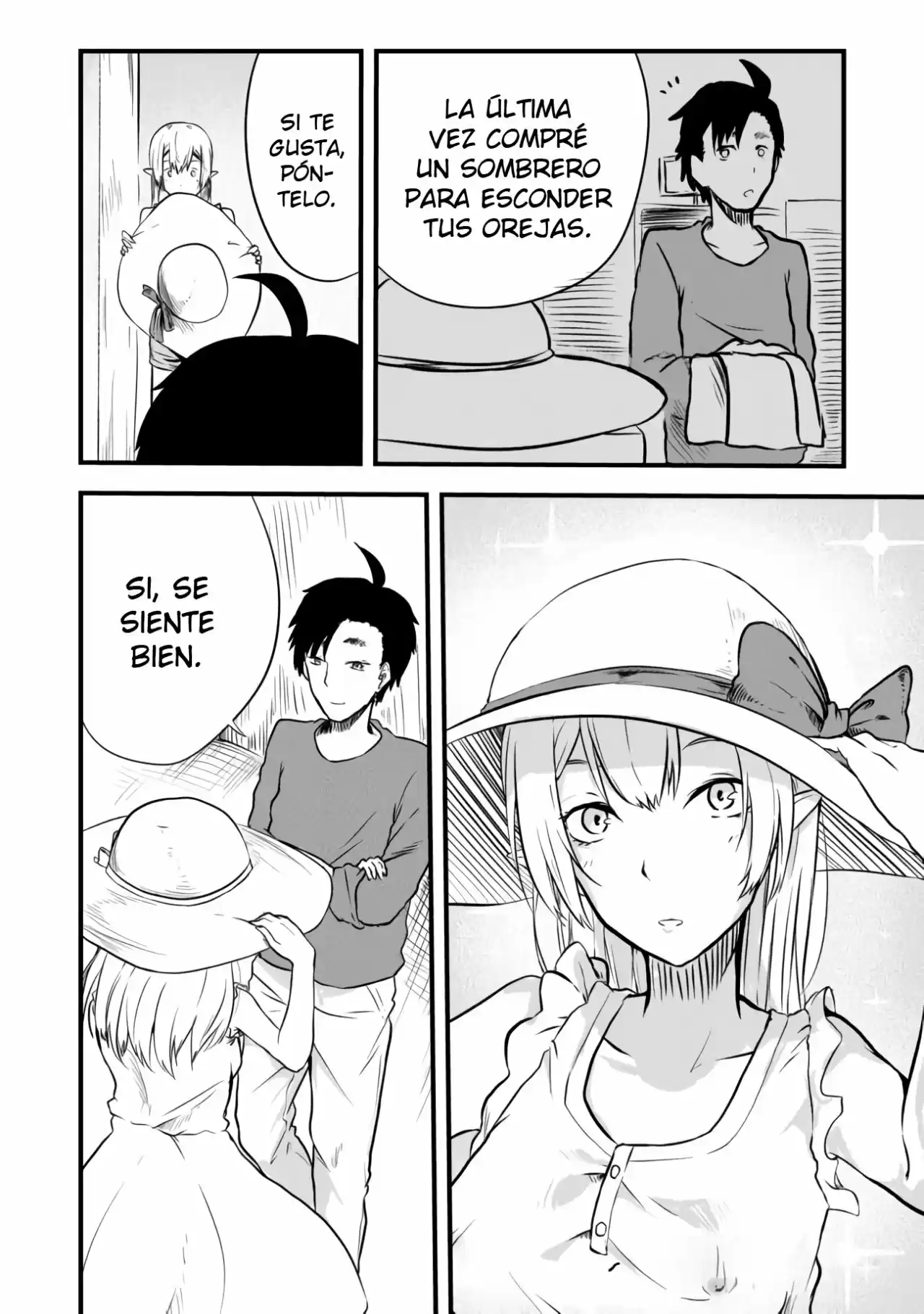 Sharing Life On A Deserted Island With An Elf, 無人島でエルフと共同生活 - Capítulo 2 - Página 41 - LectorTMOo