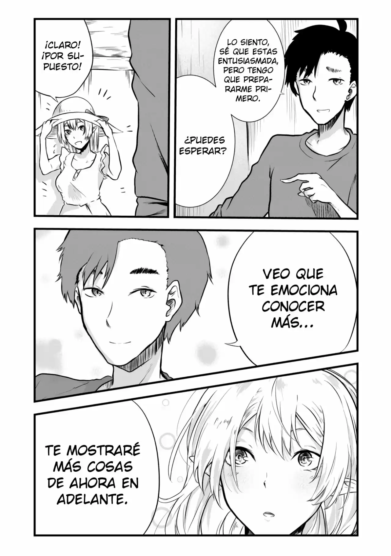 Sharing Life On A Deserted Island With An Elf, 無人島でエルフと共同生活 - Capítulo 2 - Página 43 - LectorTMOo