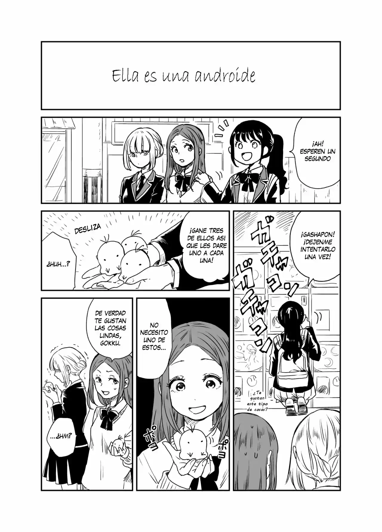She's An Android - Capítulo 3 - Página 1 - LectorTMOo