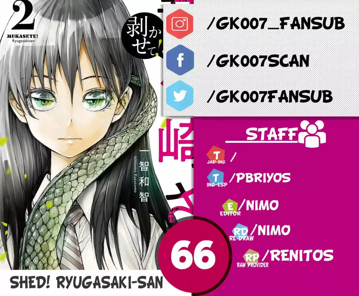 Shed! Ryugasaki-san - Capítulo 66 - Página 1 - LectorTMOo