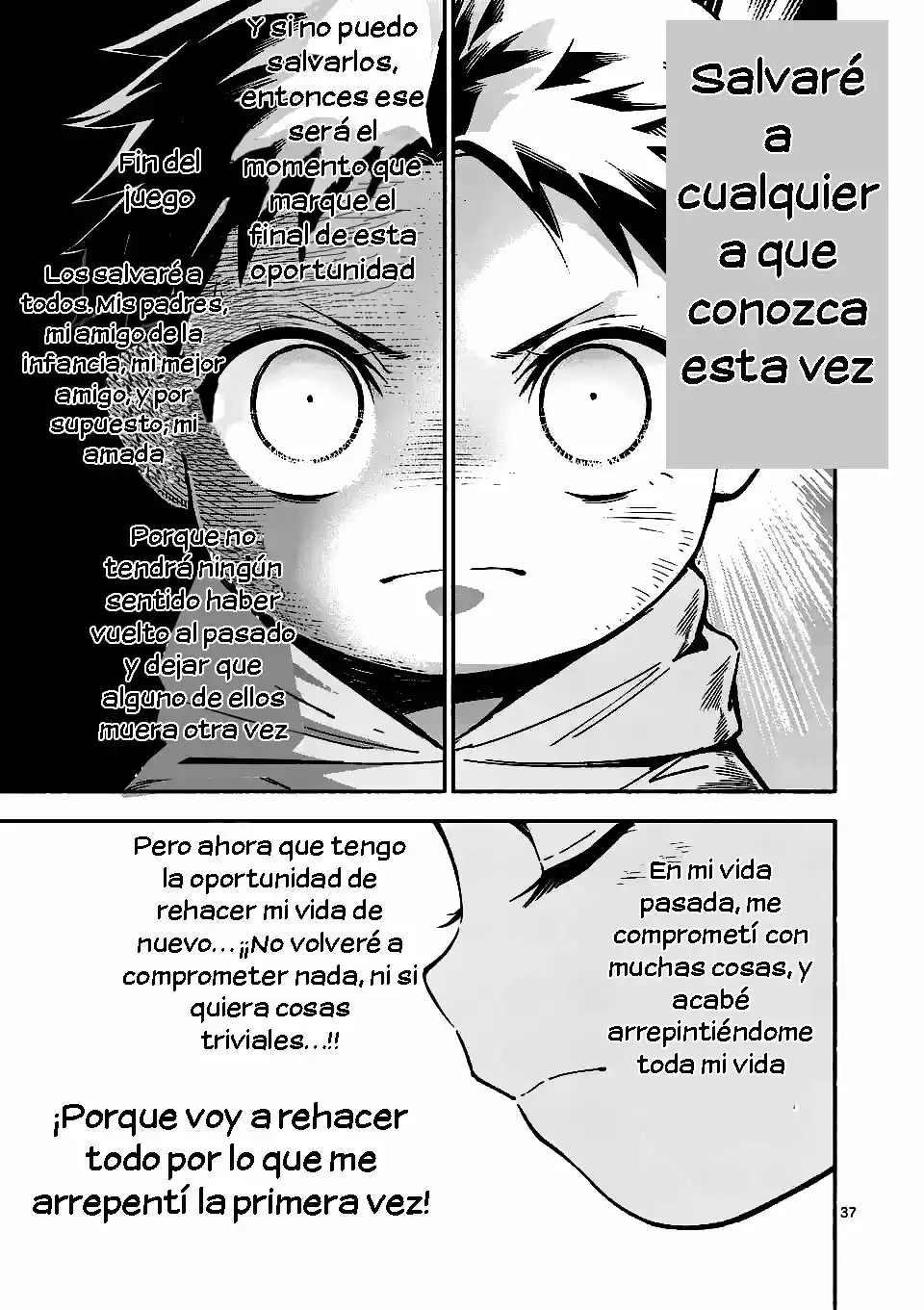 Shi Ni Modori, Subete Wo Sukuu Tame Ni Saikyou He A Itaru - Capítulo 1.10 - Página 38 - LectorTMOo