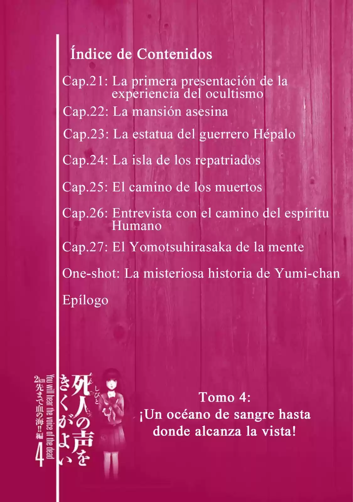 Shibito No Koe O Kiku Ga Yoi - Capítulo 21 - Página 4 - LectorTMOo