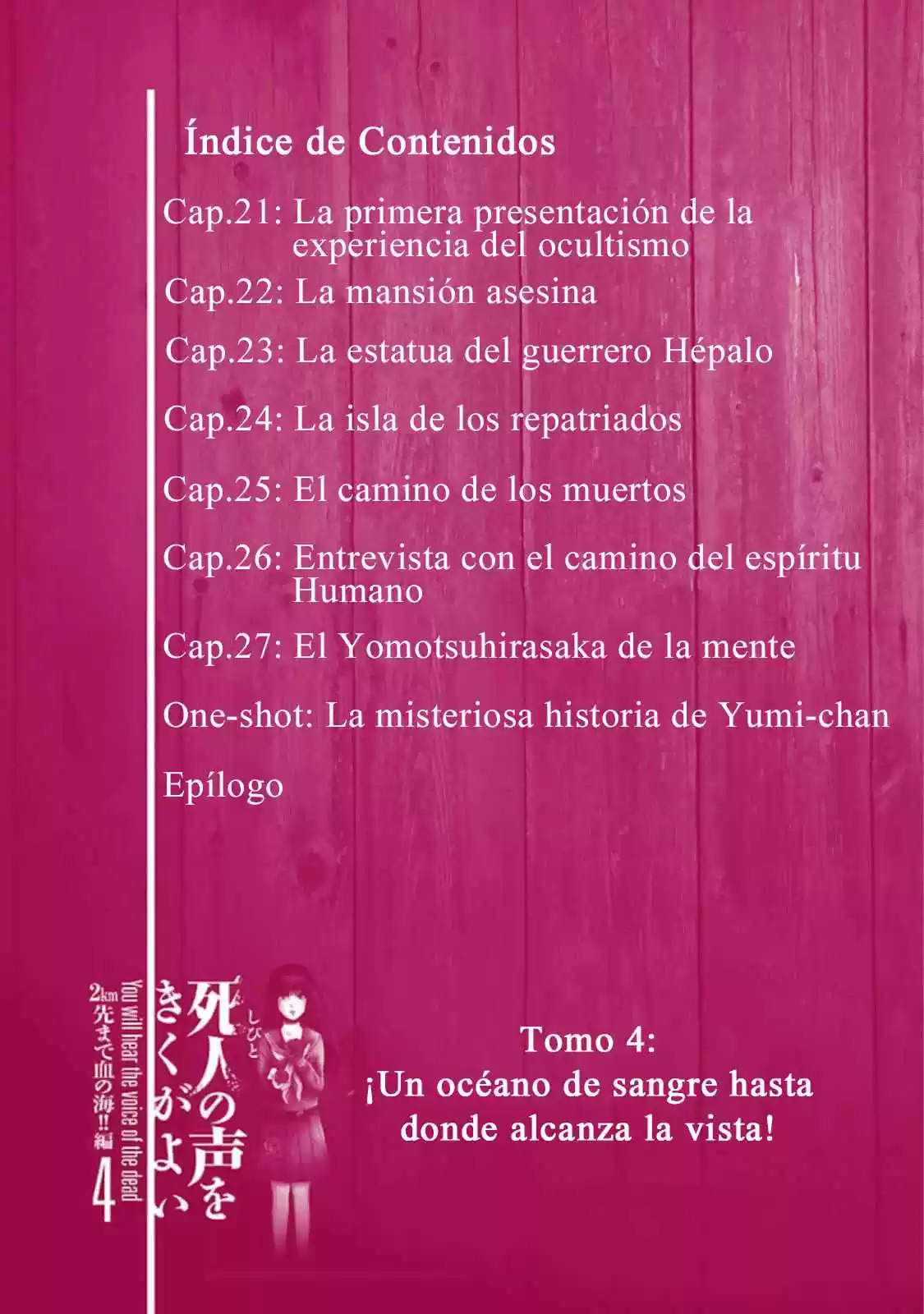 Shibito No Koe Wo Kiku Ga Yoi - Capítulo 21 - Página 4 - LectorTMOo