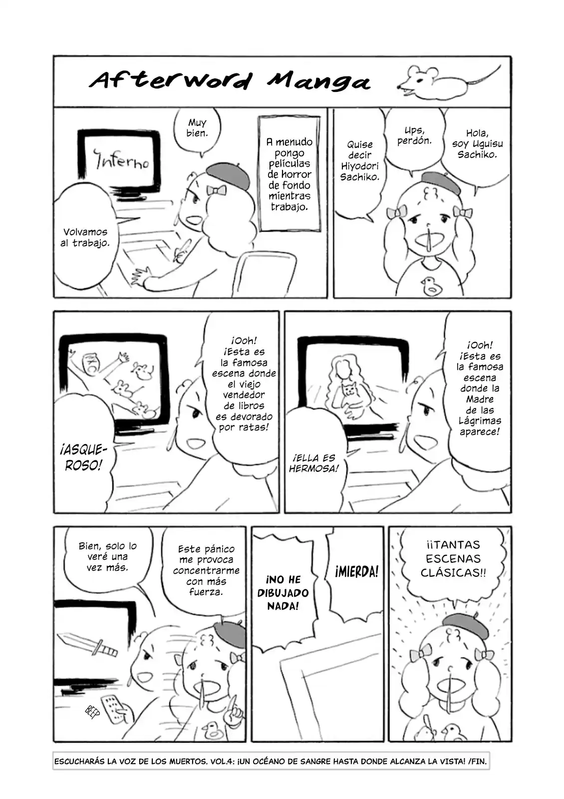 Shibito No Koe Wo Kiku Ga Yoi - Capítulo 27.5 - Página 34 - LectorTMOo